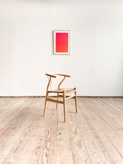 CH24 Wishbone Chair in soaped Beech by Hans Wegner