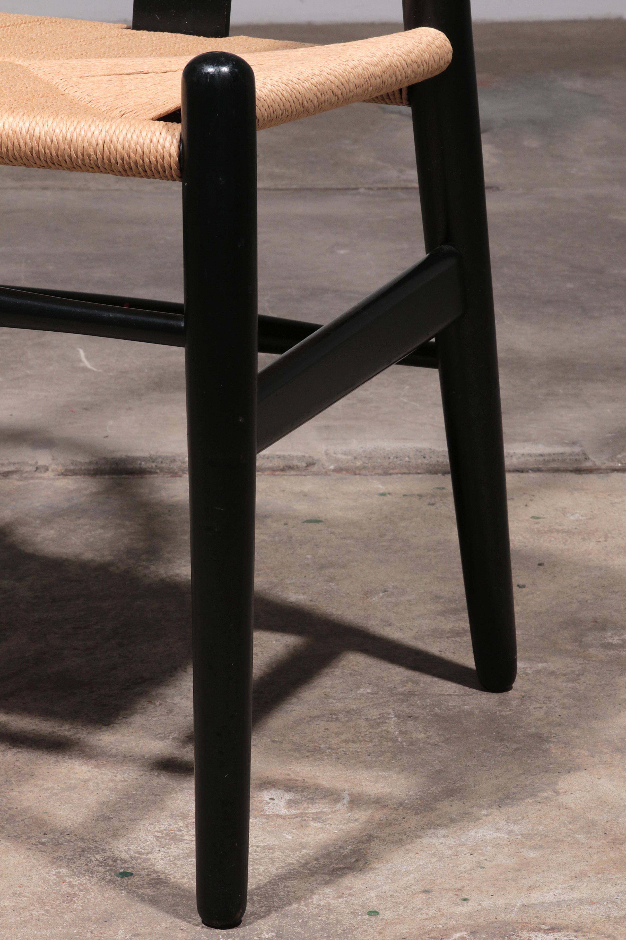 Wishbone Chairs by Hans J. Wegner model CH 24 from Carl Hansen, 1960 3