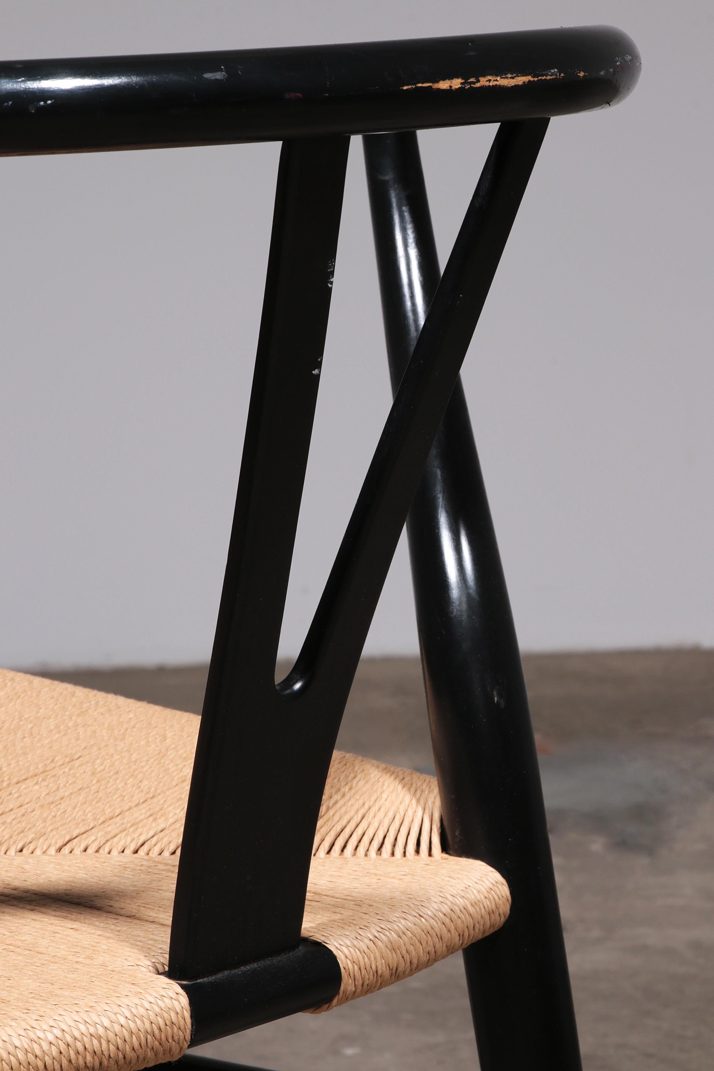 Wishbone Chairs by Hans J. Wegner model CH 24 from Carl Hansen, 1960 6