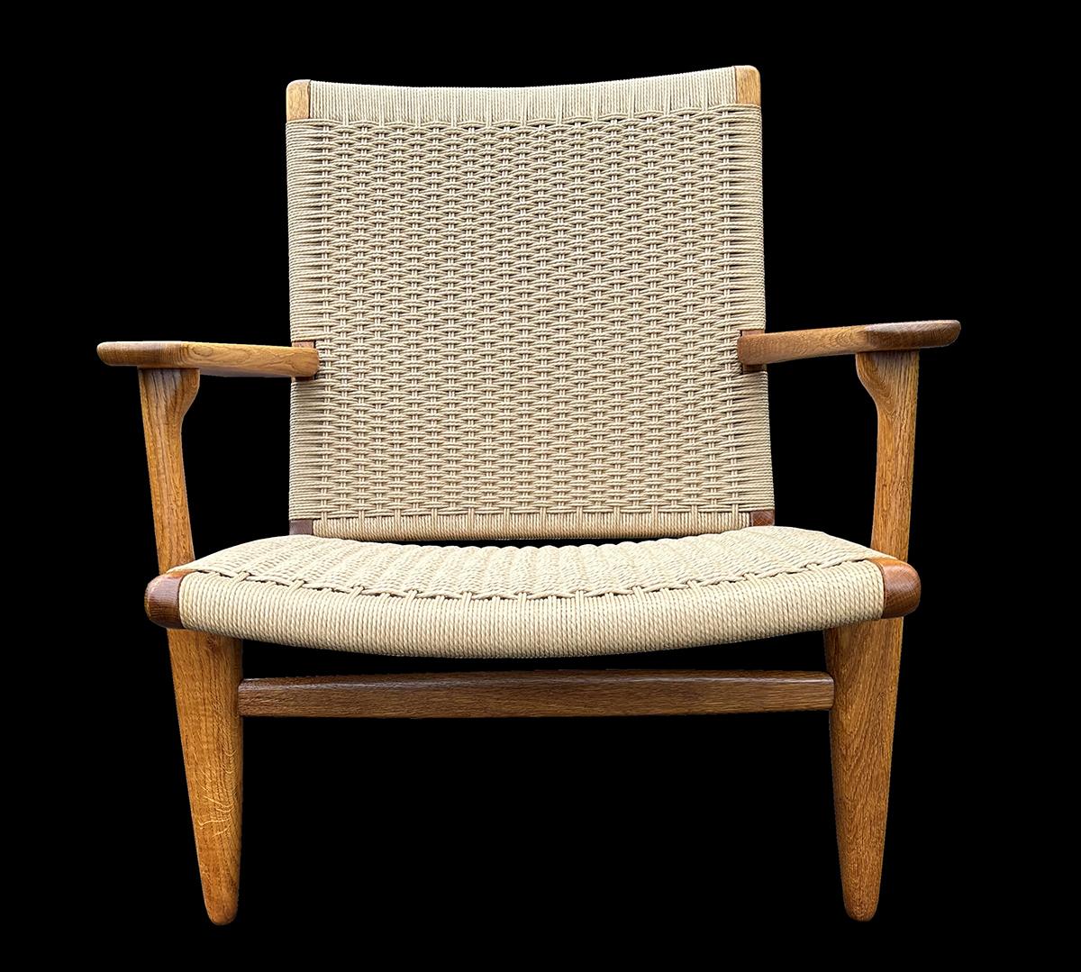 Silla CH25 de Hans J. Wegner para Carl Hansen & Søn Escandinavo moderno en venta