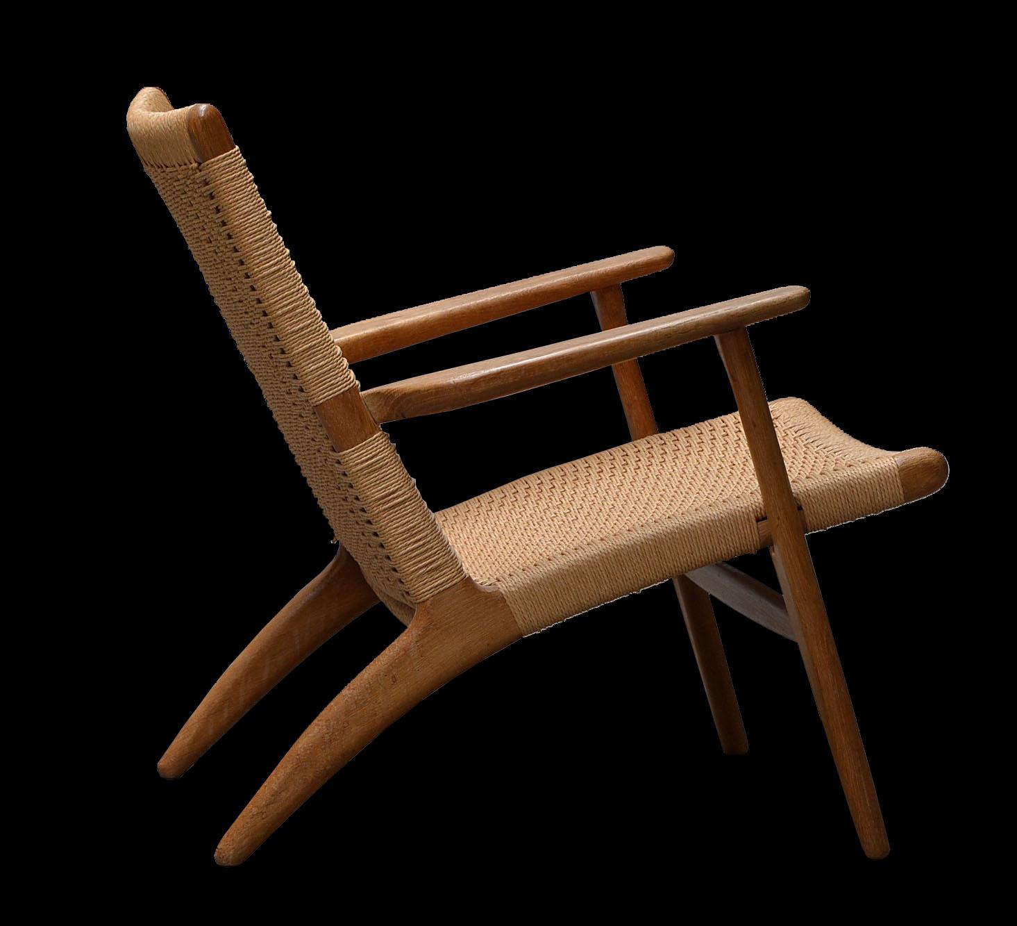 20th Century CH25 Lounge Chair by Hans J. Wegner for Carl Hansen & Son