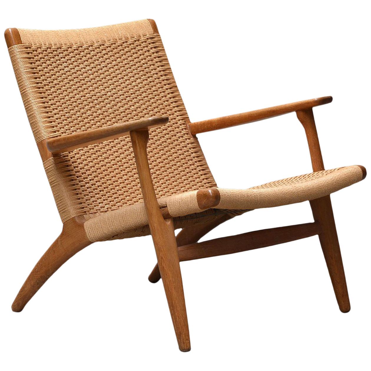 CH25 Lounge Chair by Hans J. Wegner for Carl Hansen & Son