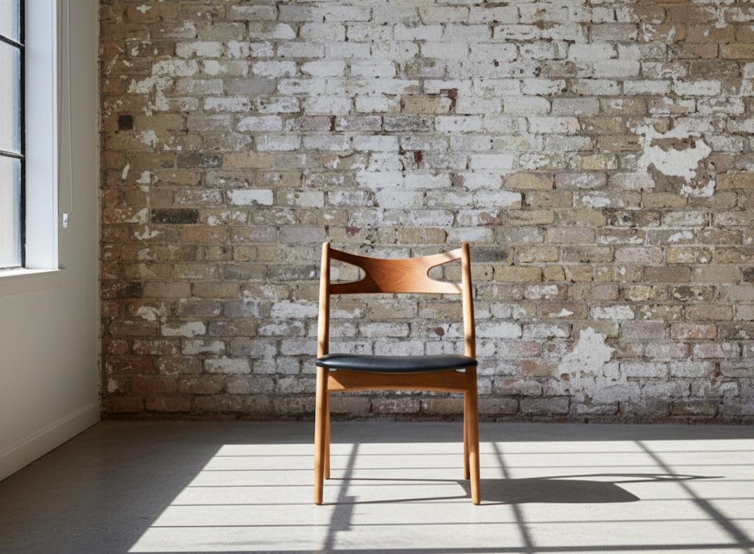 CH29 Sawbuck Chair von Hans J. Wegner für Carl Hansen & Søn, 1960er Jahre (Moderne der Mitte des Jahrhunderts) im Angebot