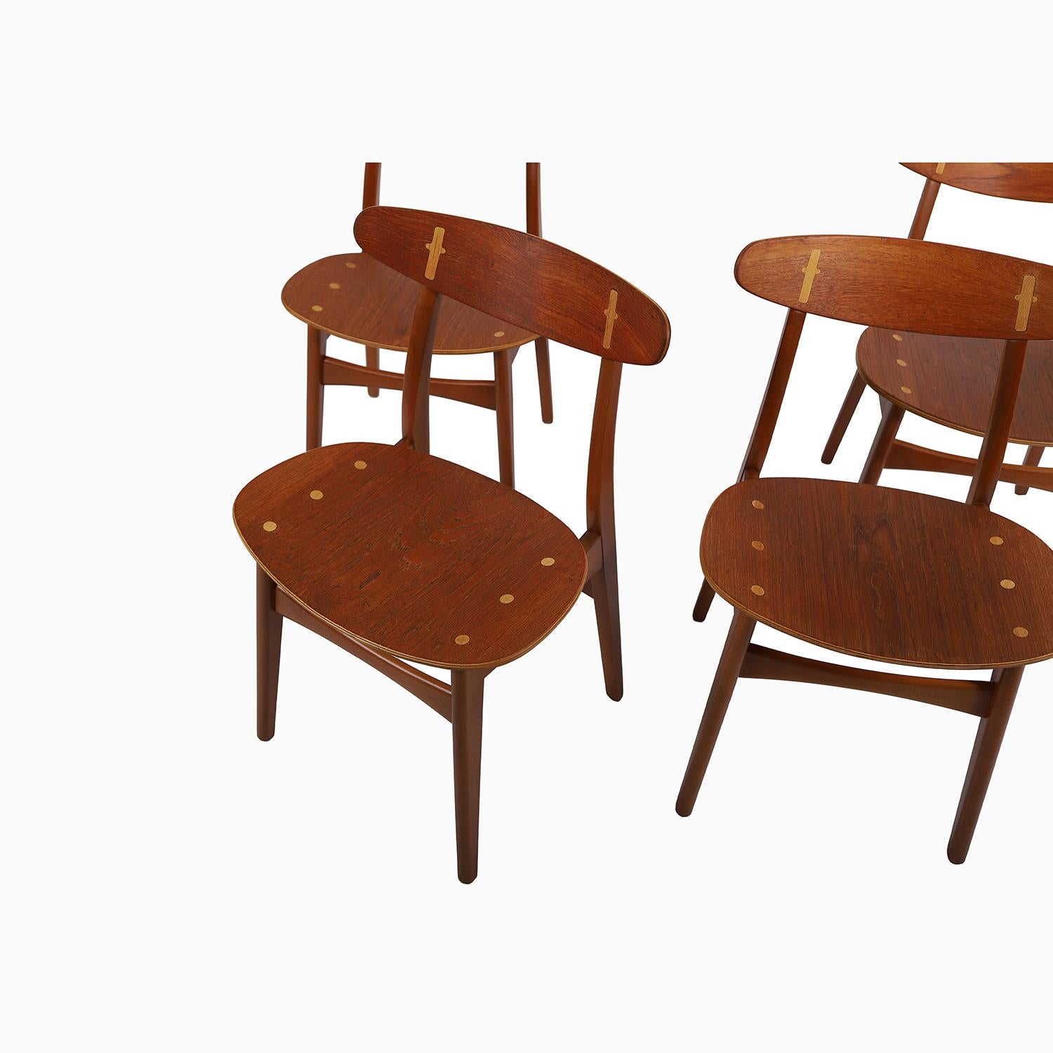 CH30 Esstischstühle von Hans J. Wegner (Skandinavische Moderne) im Angebot
