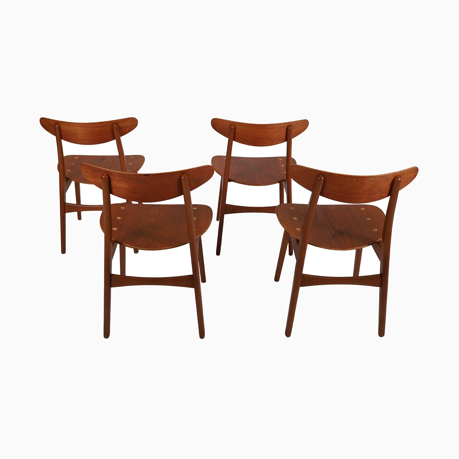 CH30 Esstischstühle von Hans J. Wegner im Zustand „Hervorragend“ im Angebot in Minneapolis, MN