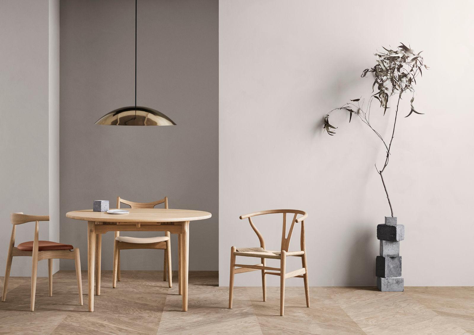 Danish CH337 Dining Table by Hans J. Wegner