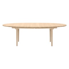 CH339 Dining Table in Wood Finish by Hans J. Wegner