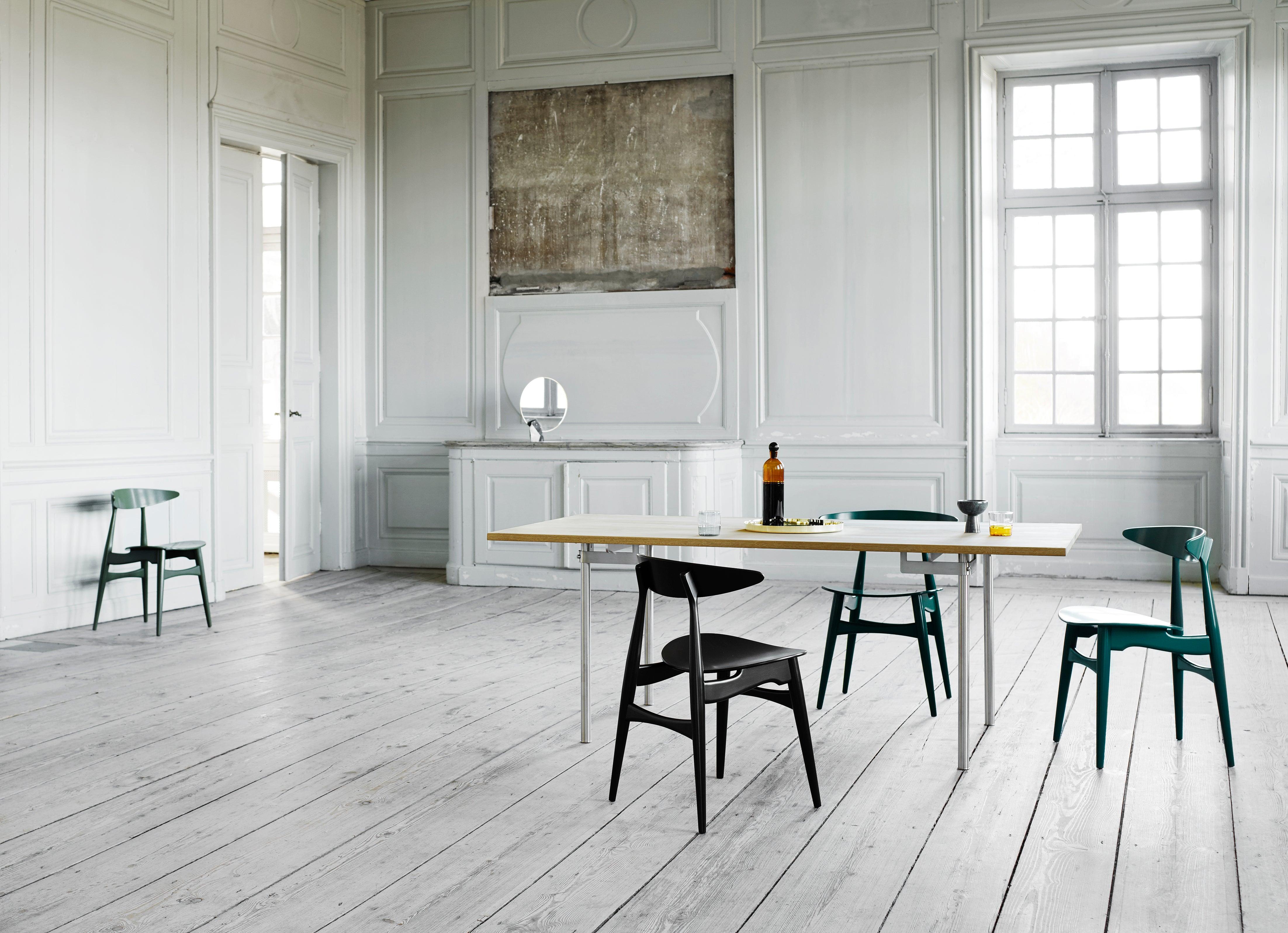 CH33T Dining Chair in Oak White Oil by Hans J. Wegner 3