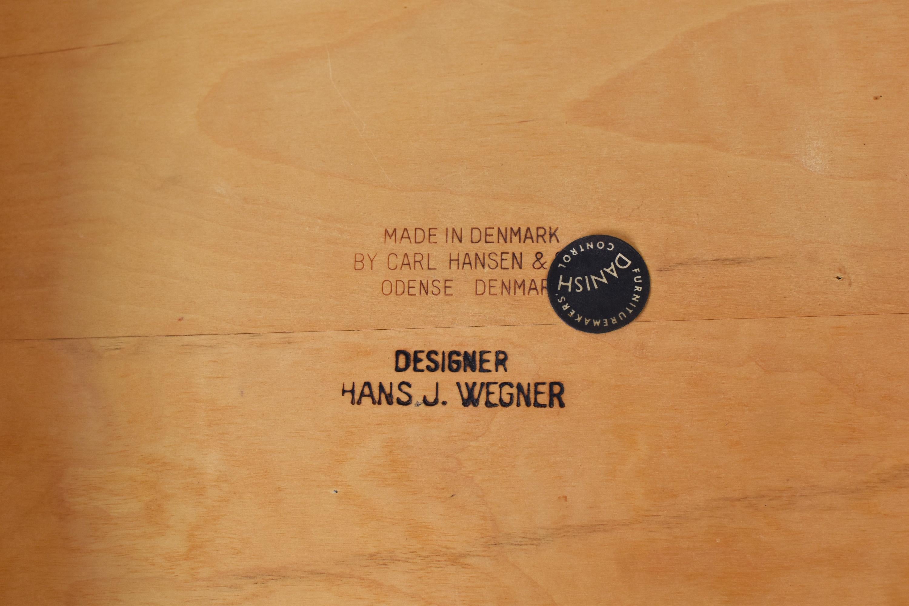 CH35 Chairs Designed by Hans Wegner for Carl Hansen and Son, Denmark, 1950s 2