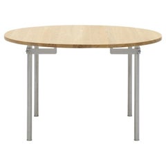 CH388 Round Dining Table in Oak Oil by Hans J. Wegner