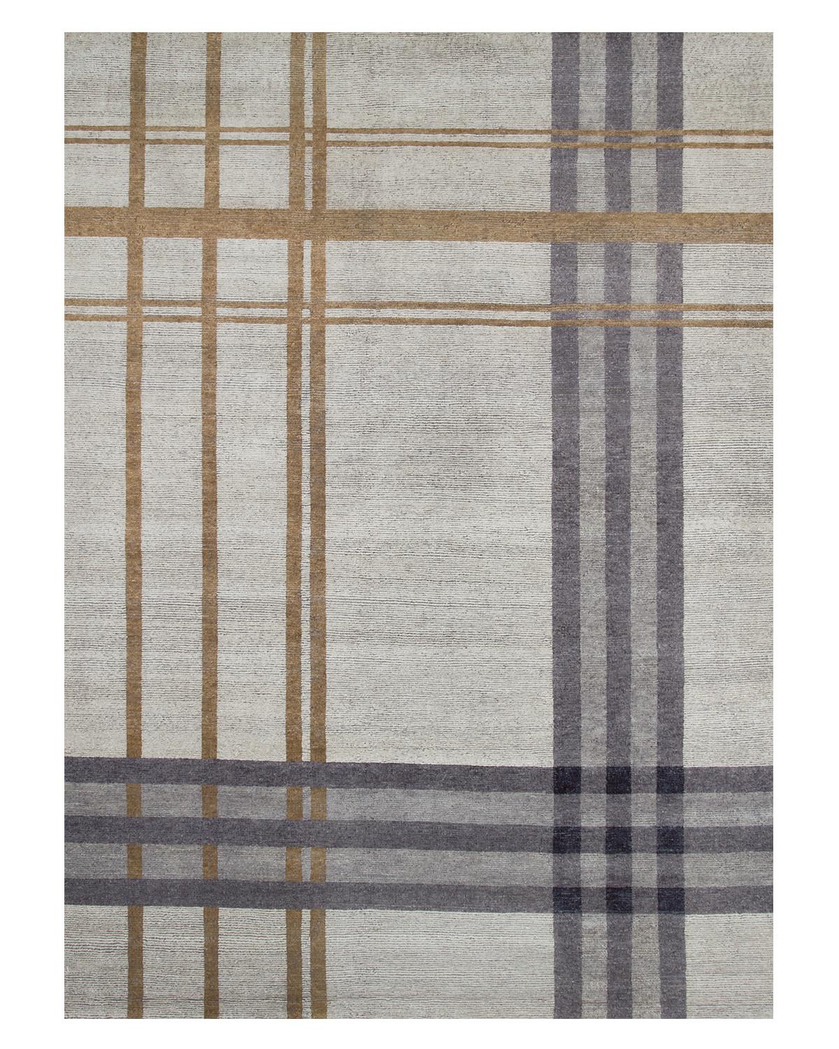 CH44 Highland 365 Hand-Knotted Wool Rectangular Rug in Plaid Pattern by Mohebban
Dimensions: W 365 x L 275 cm
Materials: Wool.

The charm of tartan lies in its extraordinary tradition, a timeless classic that is always very up-to-date and elegant.