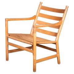 CH44 Lounge Chair in Beech by Hans J. Wegner for Carl Hansen & Søn, 1960s