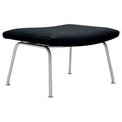 CH446 Footrest with Fabric Upholstery by Hans J. Wegner