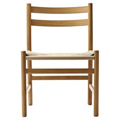 CH47 Dining Chair in Oak Oil with Natural Papercord Seat by Hans J. Wegner