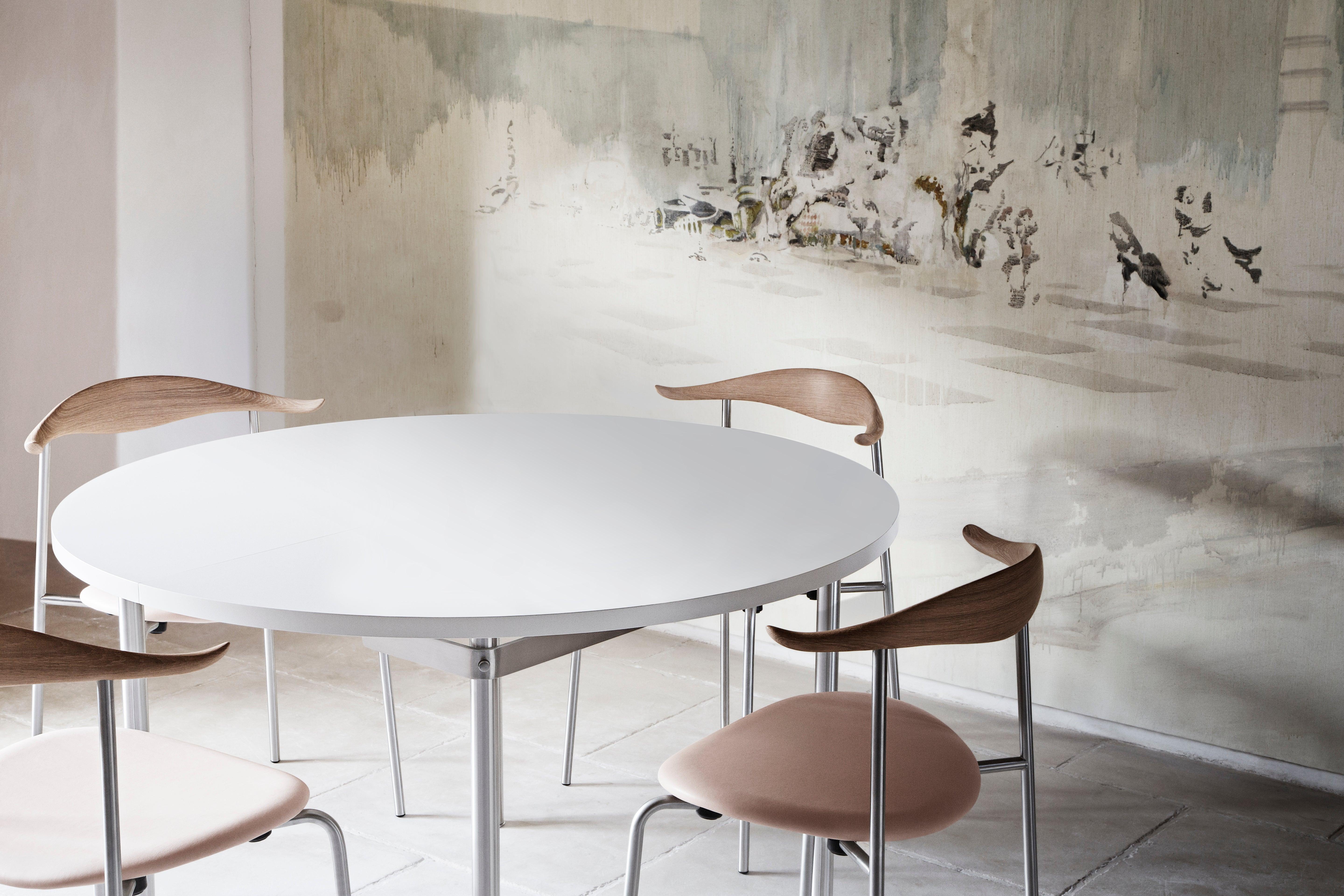 Contemporary CH88P Dining Chair in Oiled Oak with Thor 301 Leather by Hans J. Wegner
