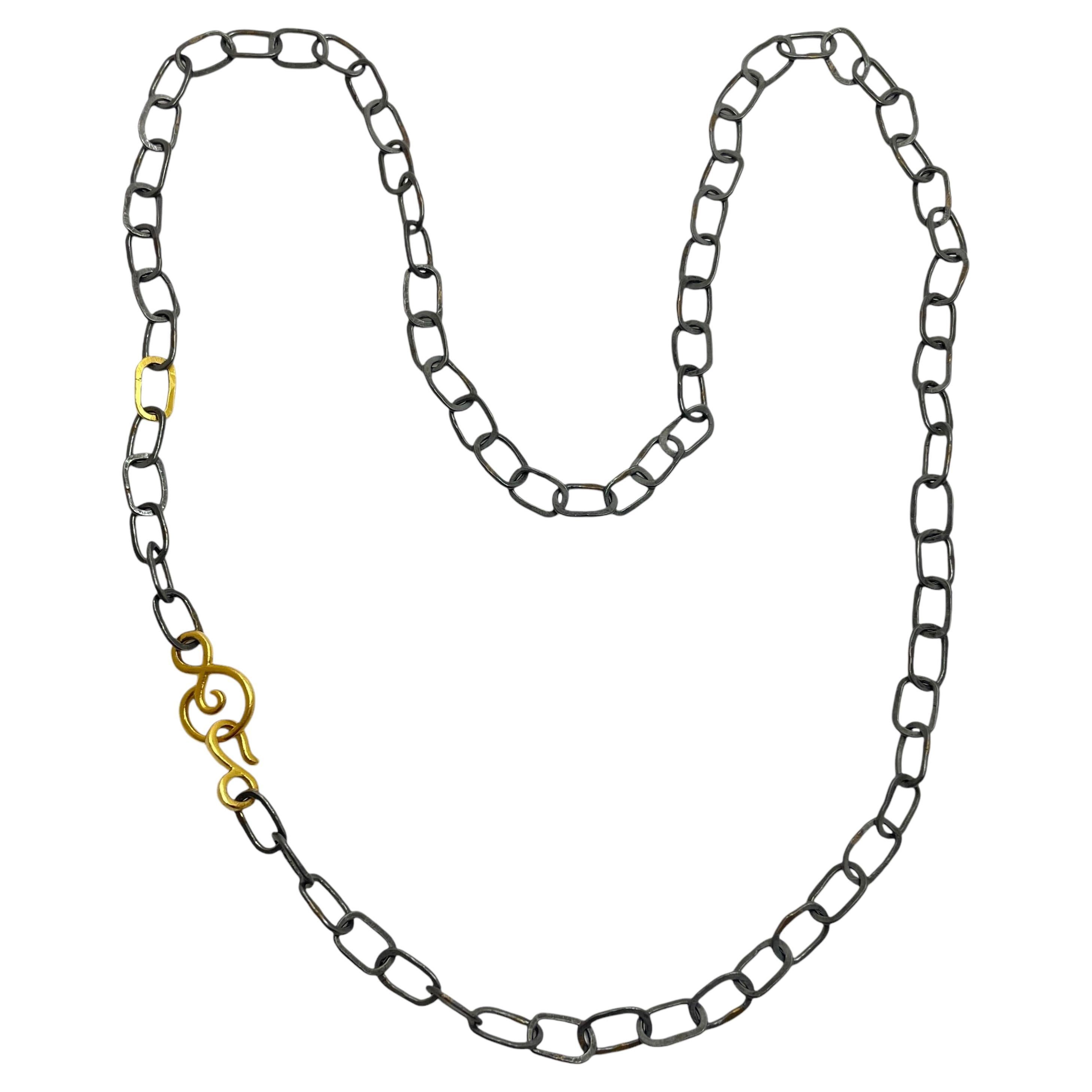 CHA CHAINS 22k Gold Silberkette Halskette von DOROTA LASAK