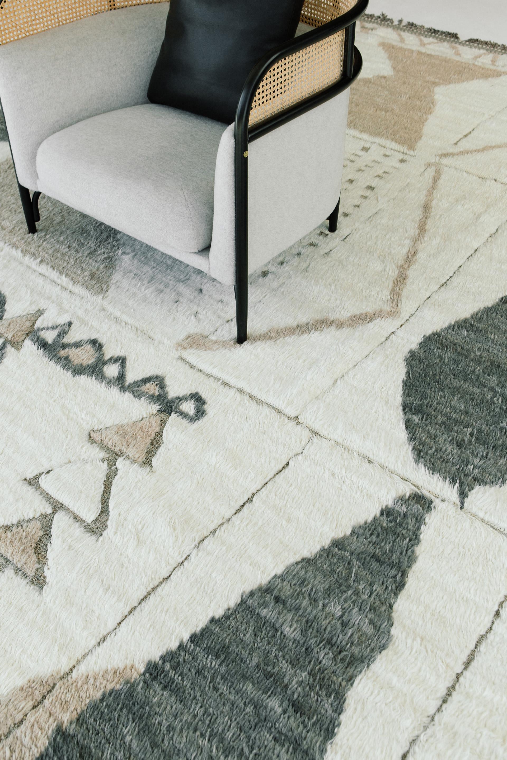 Contemporary Chaabi Rug, Atlas Collection by Mehraban