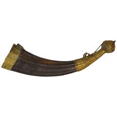 Chaang Drinking Horn, Tibet, 19th Century