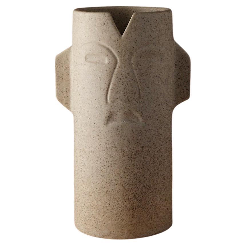 Chac Ceramic Vase by Onora For Sale