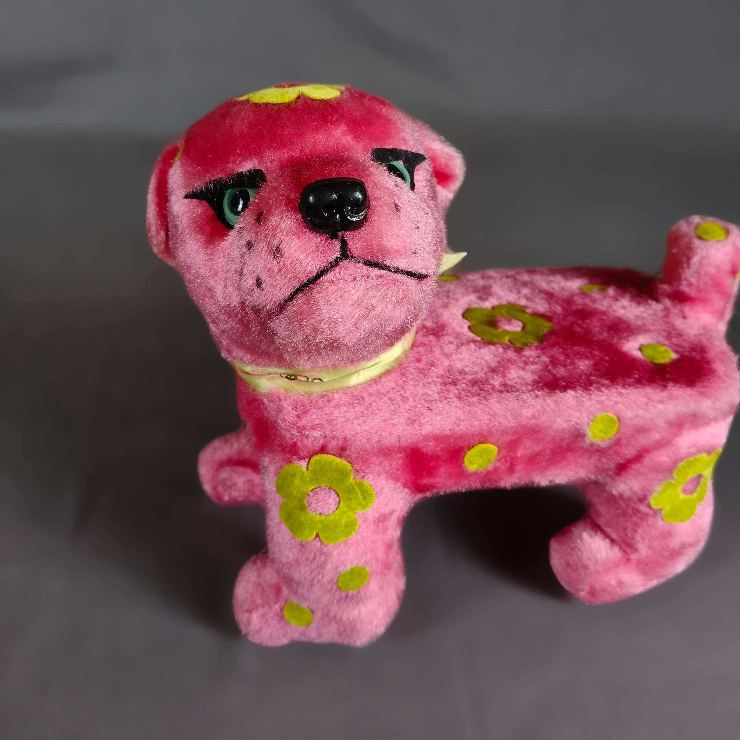 Metà XX secolo Chac Mool Mascotte non ufficiale delle Olymp 1968 Giocattolo di peluche Souvenir in vendita