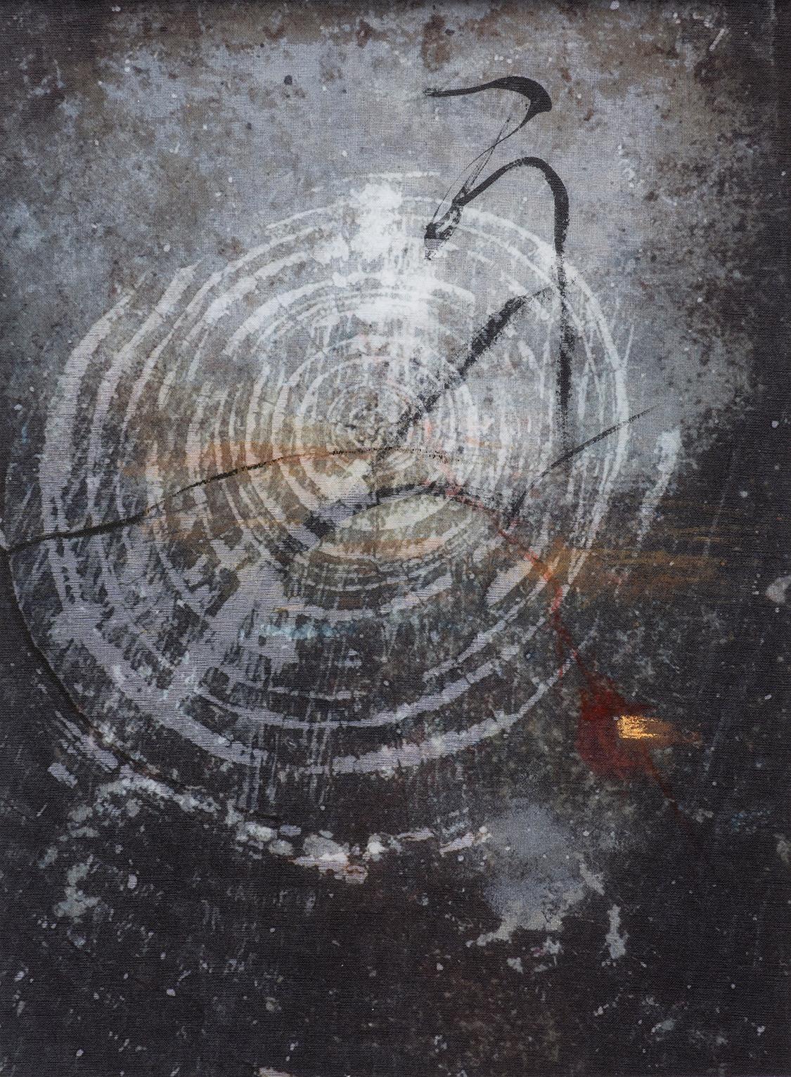 Wand-Leinwand 3 – Mixed Media Art von Chaco Terada