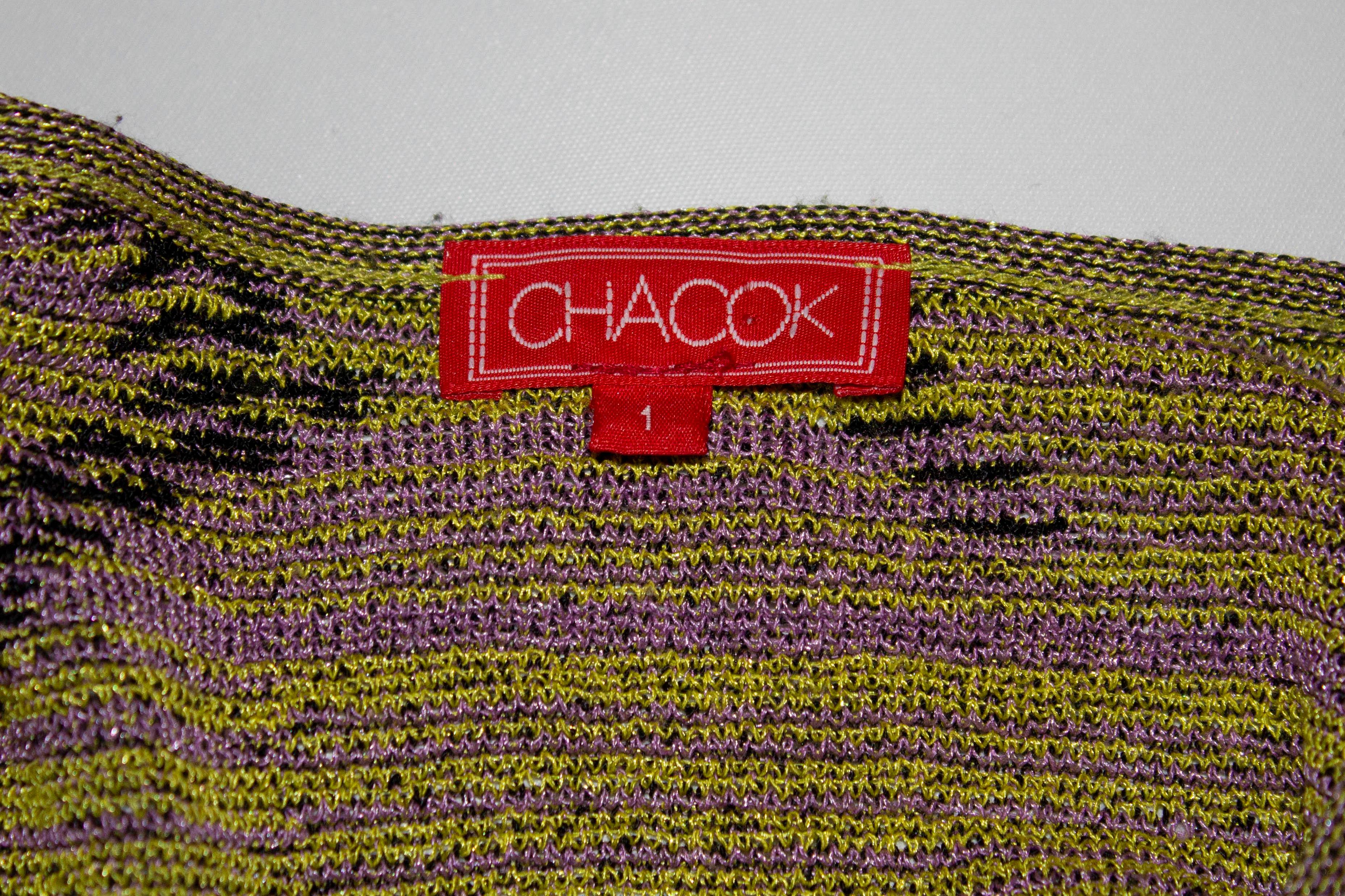 Women's Chacok V Neck Jumper and Matching Scarf For Sale