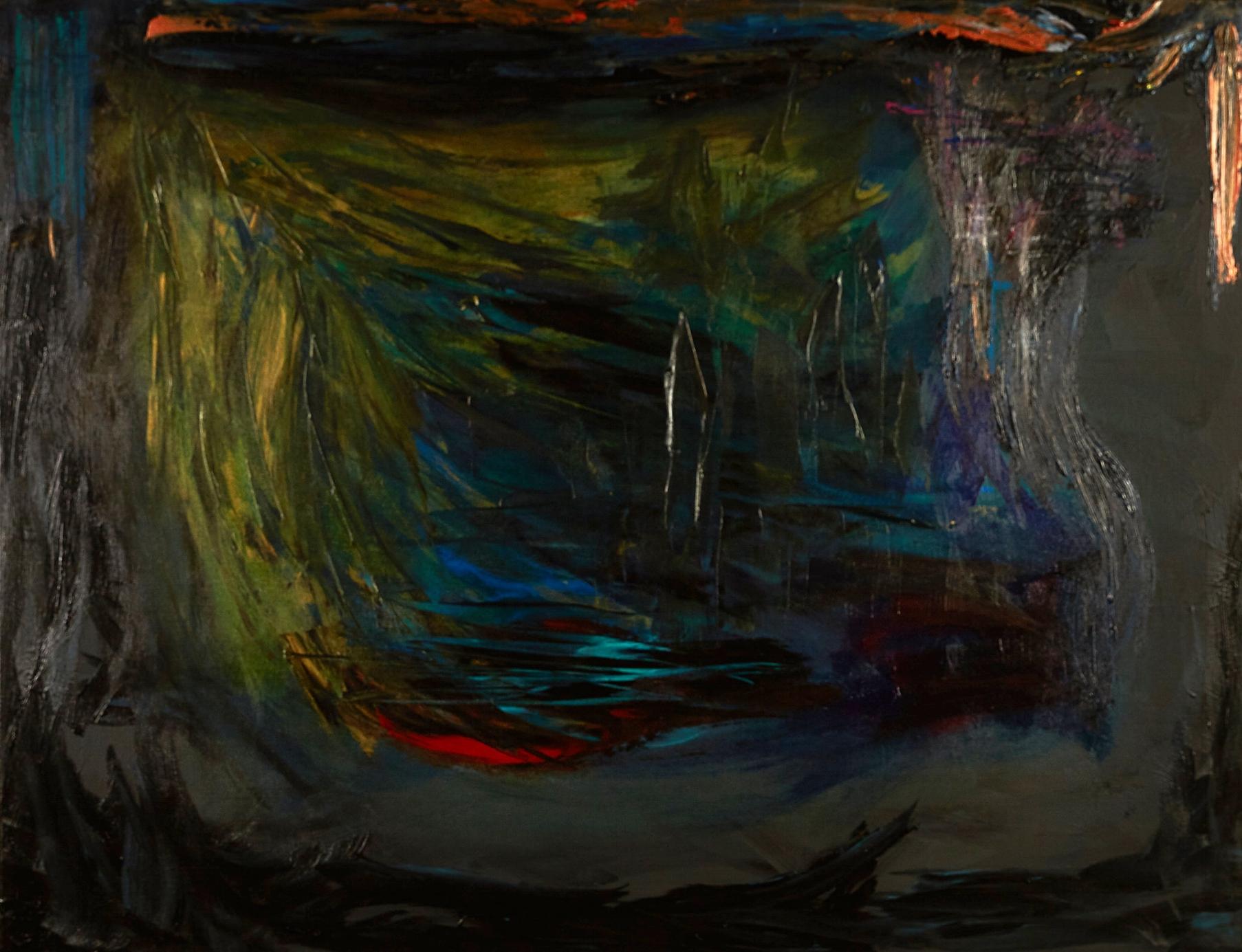 What Trees Do At Night, 2017

Dimensions: 44.25 x 57.38

Chad Kregg Hanson is a artist and set designer based in Portland Oregon. Hanson earned a degree in creative writing from University of Montana. After college, he moved to Seattle, WA, and