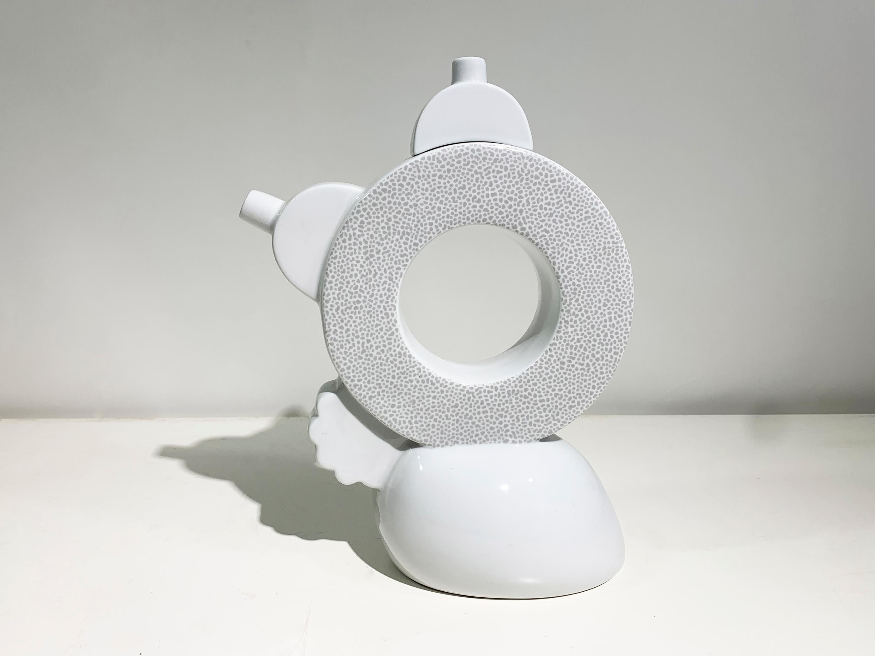 Modern CHAD Teapot, Designed by Matteo Thun in 1982. For the collection Memphis Milano. For Sale