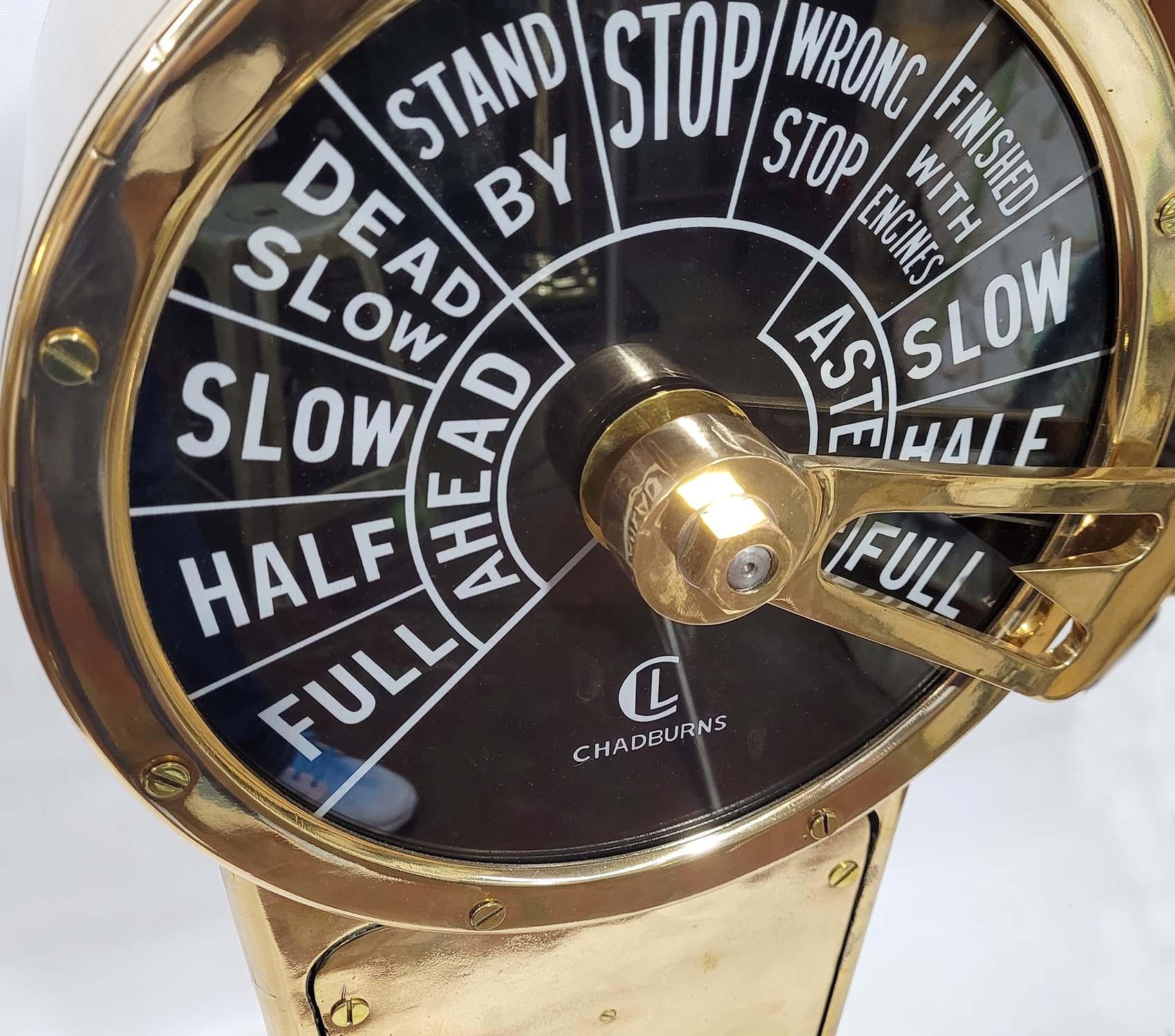 Early 20th Century Chadburns Engine Order Telegraph