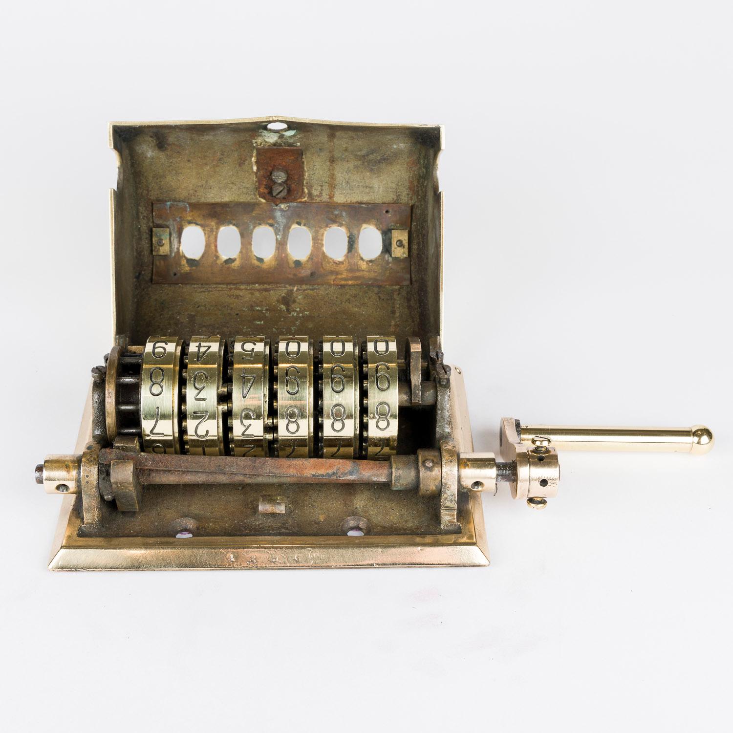 Chadburn’s patent engine revolution counter For Sale 3