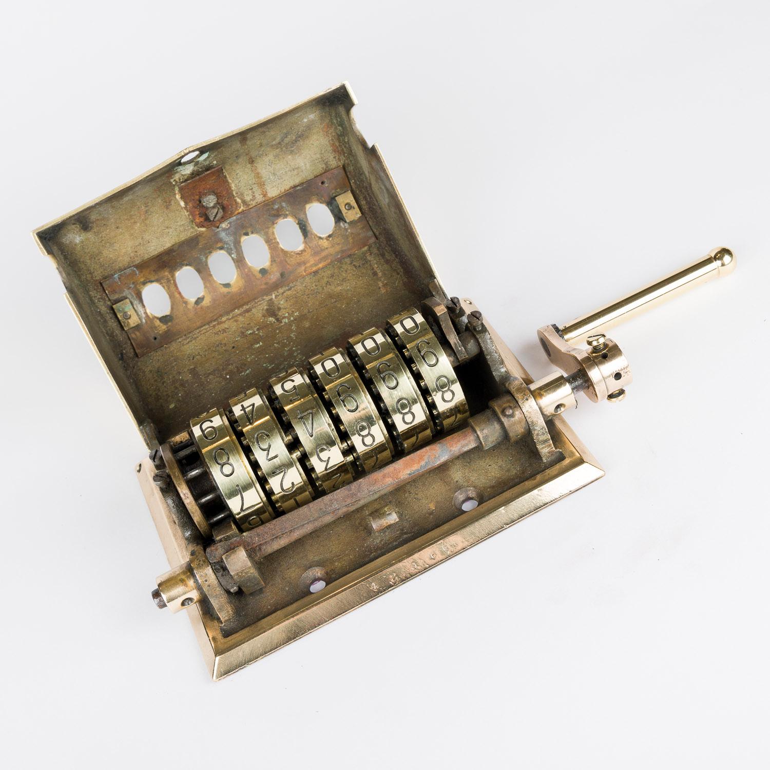 Chadburn’s patent engine revolution counter For Sale 4