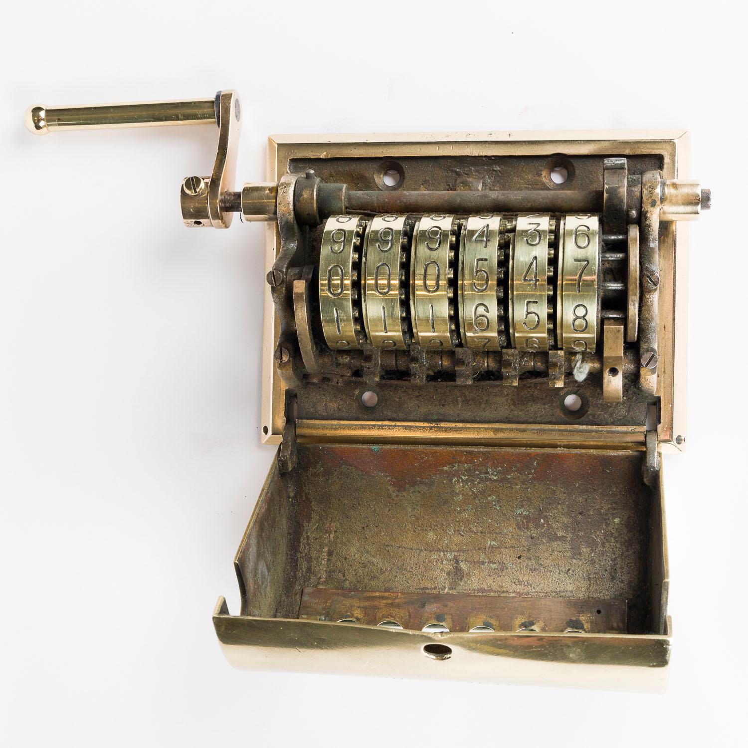 Chadburn’s patent engine revolution counter For Sale 7