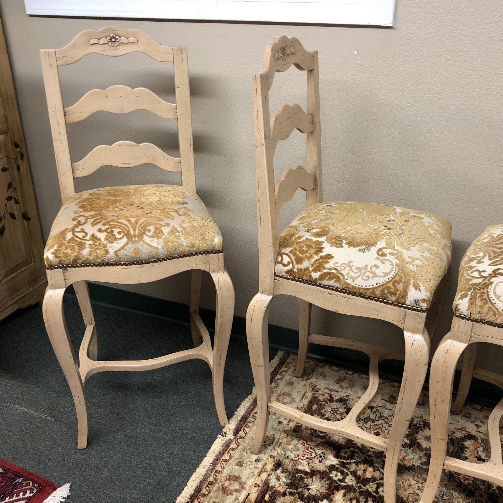 Chaddock French Country Bar Stools, Set of Four For Sale 5