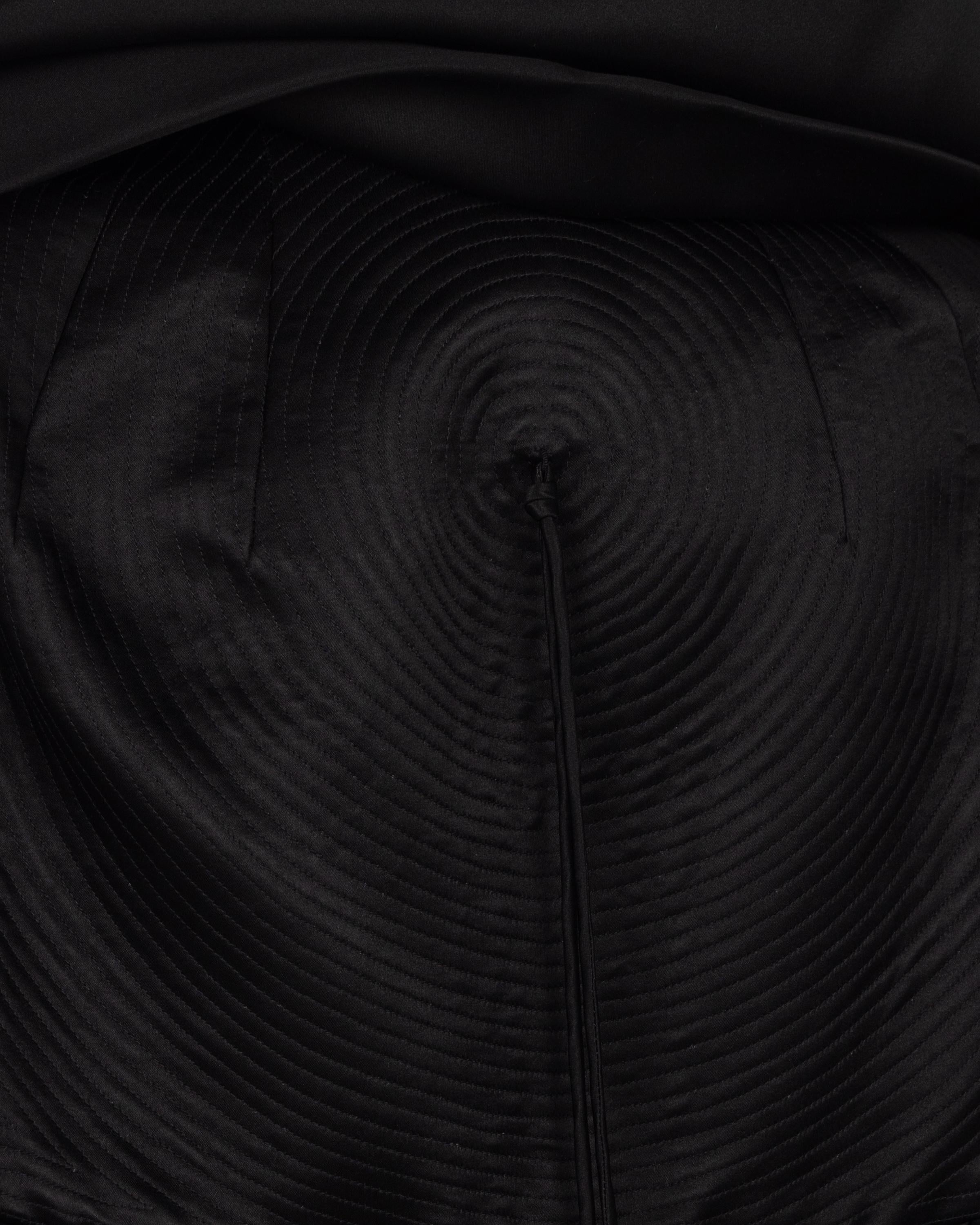 Chado Ralph Rucci Black Silk Cape For Sale 7