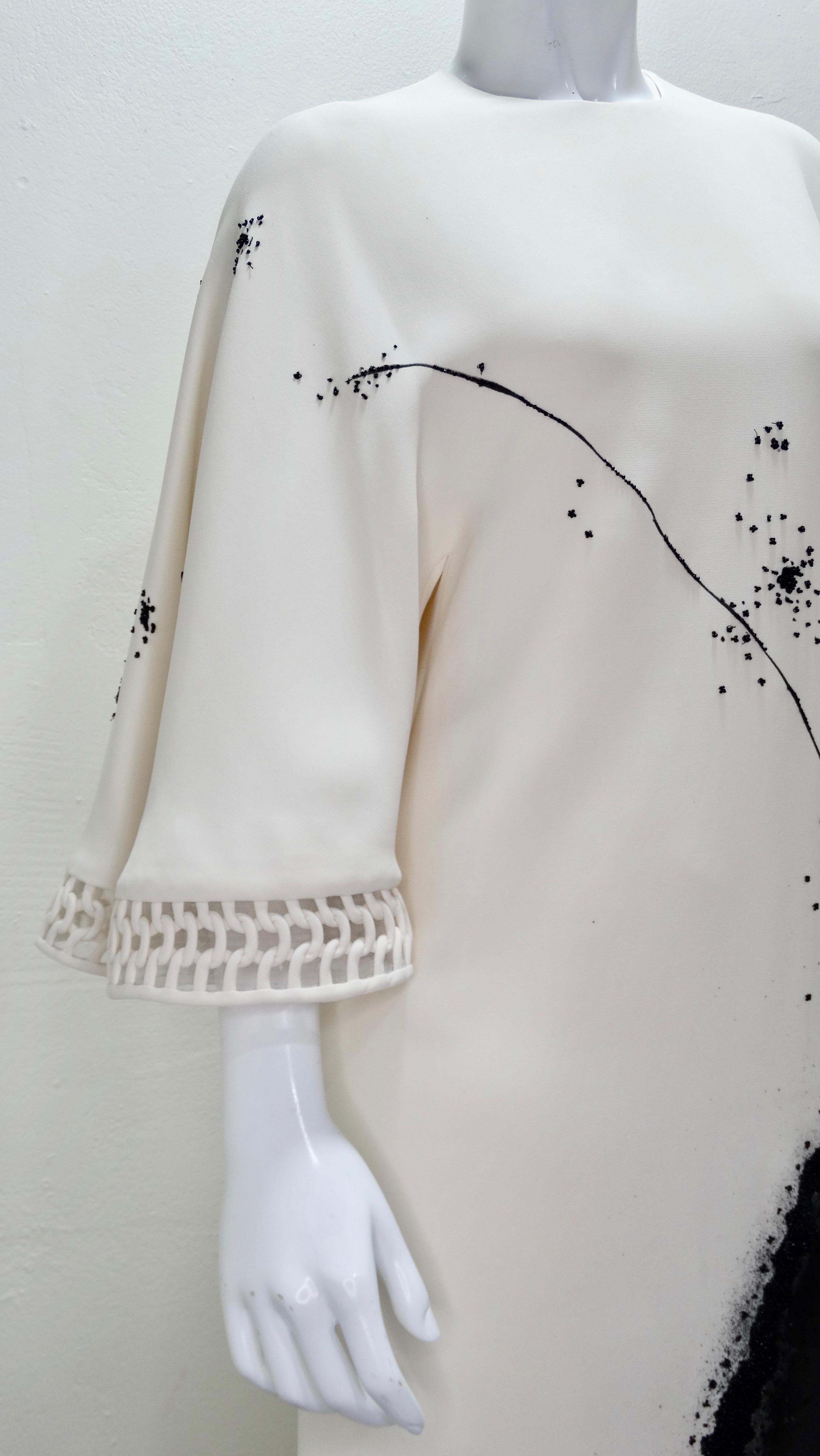 Chado Ralph Rucci Custom Made White Evening Dress 1