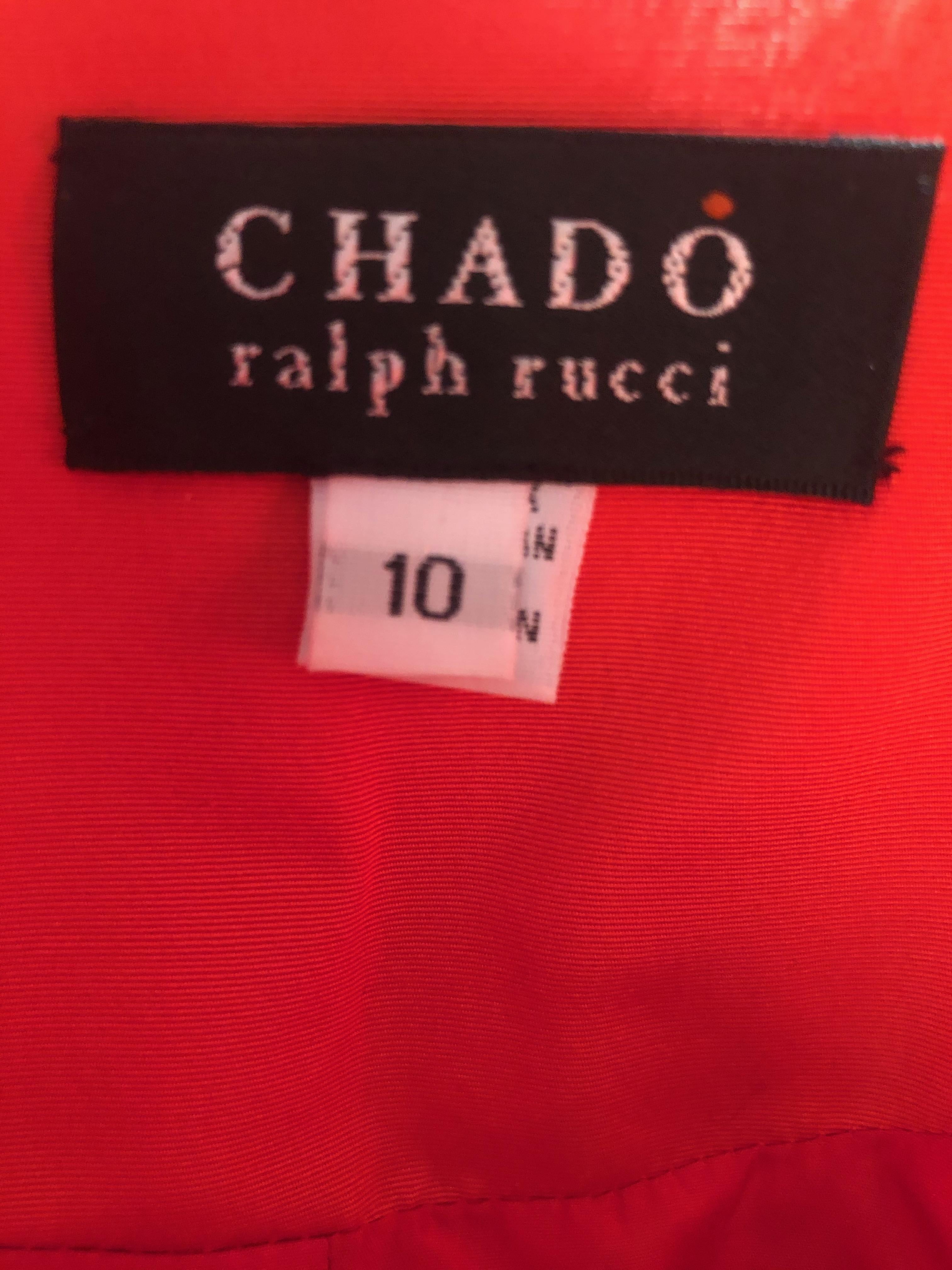 Chado Ralph Rucci Luxurious Silk Great Coat 4