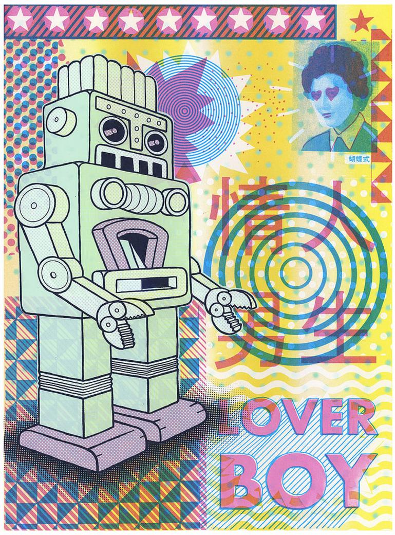 Chadwick Tolley Abstract Print - E-Love (7/10)