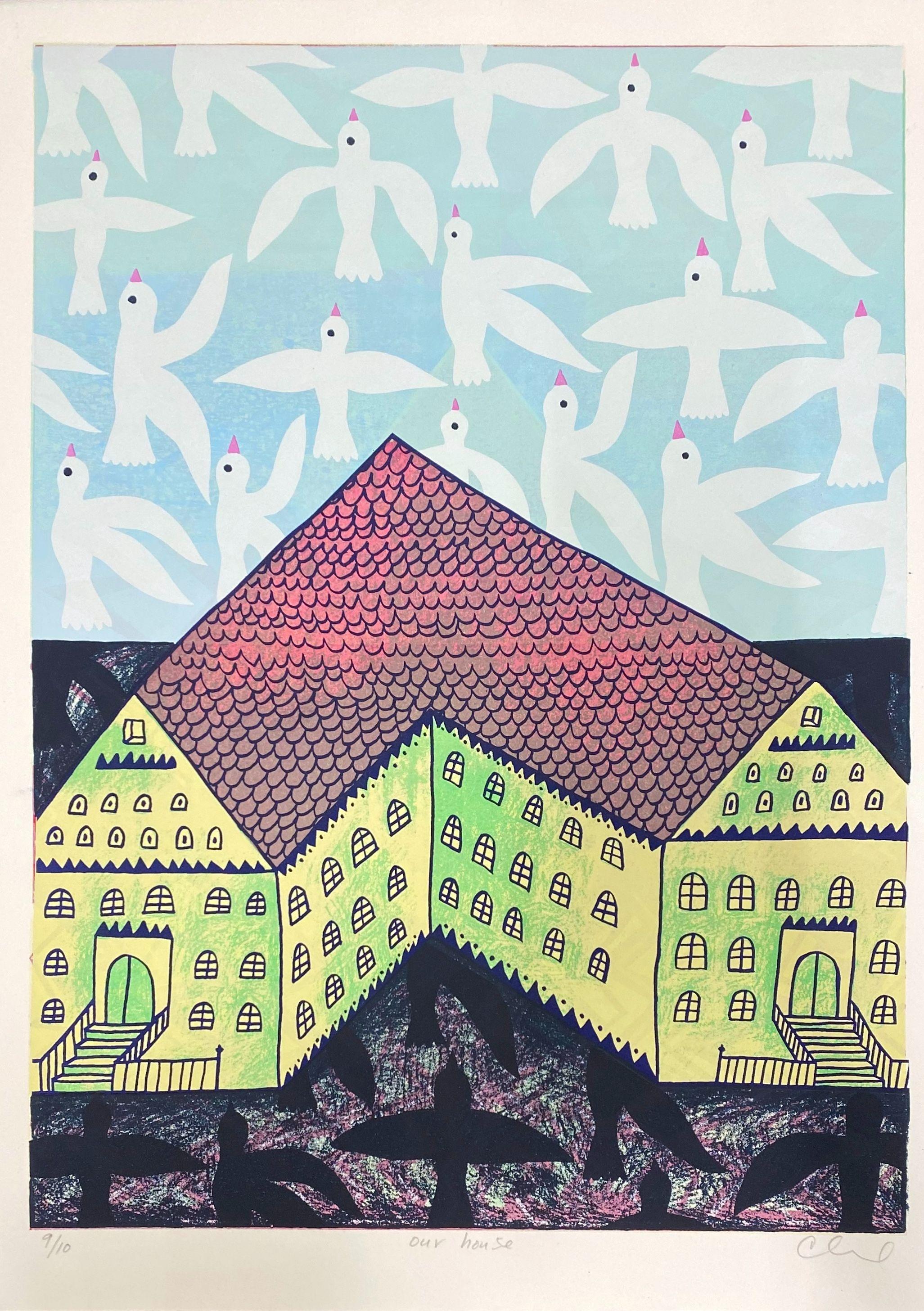 Chadwick Tolley Abstract Print - Our House (6/10)