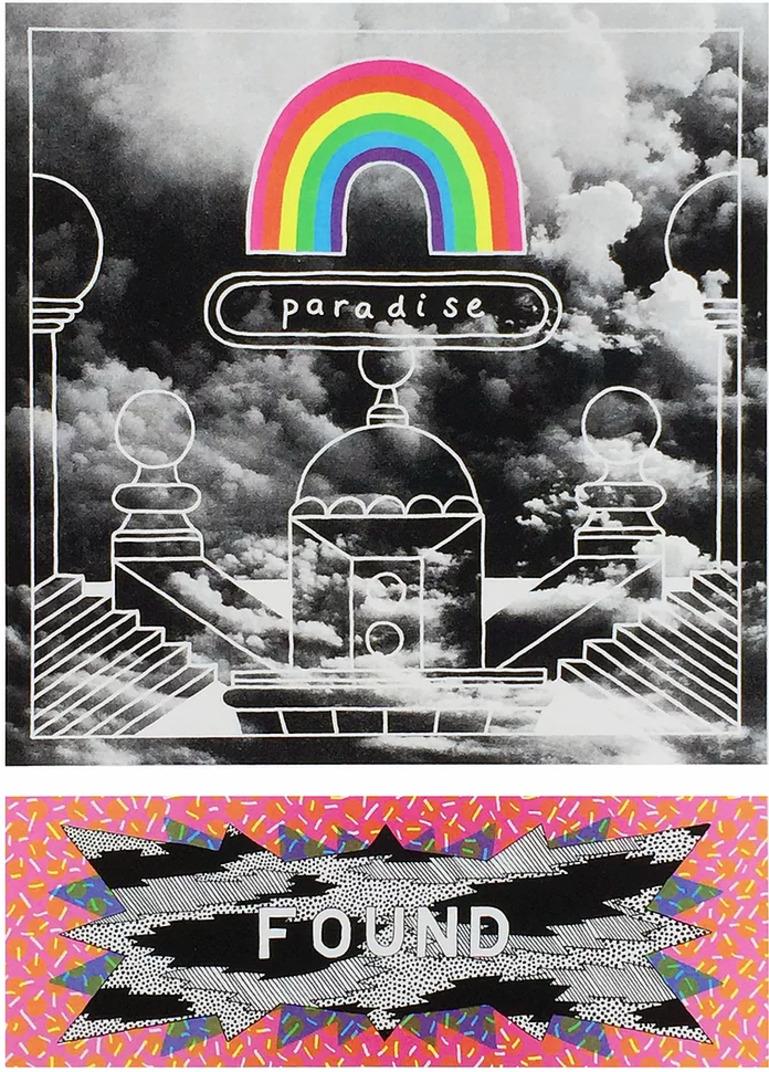 Chadwick Tolley Abstract Print – Das gefundene Paradies (5/8)