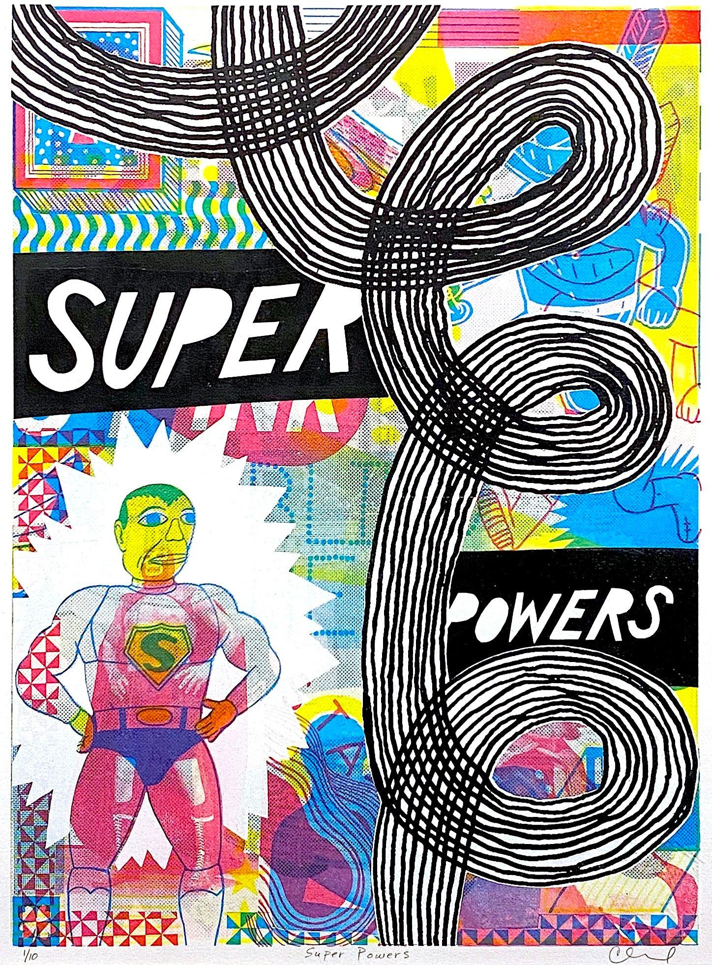 Chadwick Tolley Abstract Print - Super Powers (6/10)