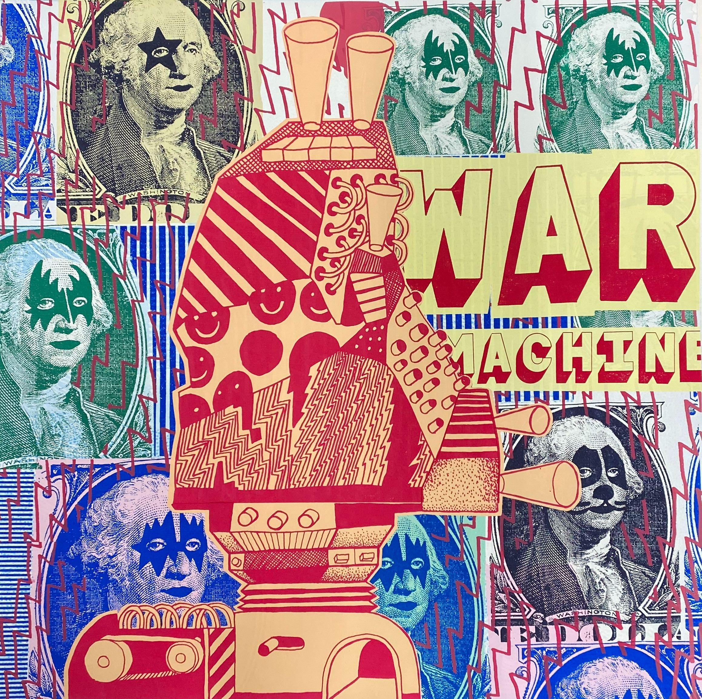 Chadwick Tolley Abstract Print - War Machine (3/3)