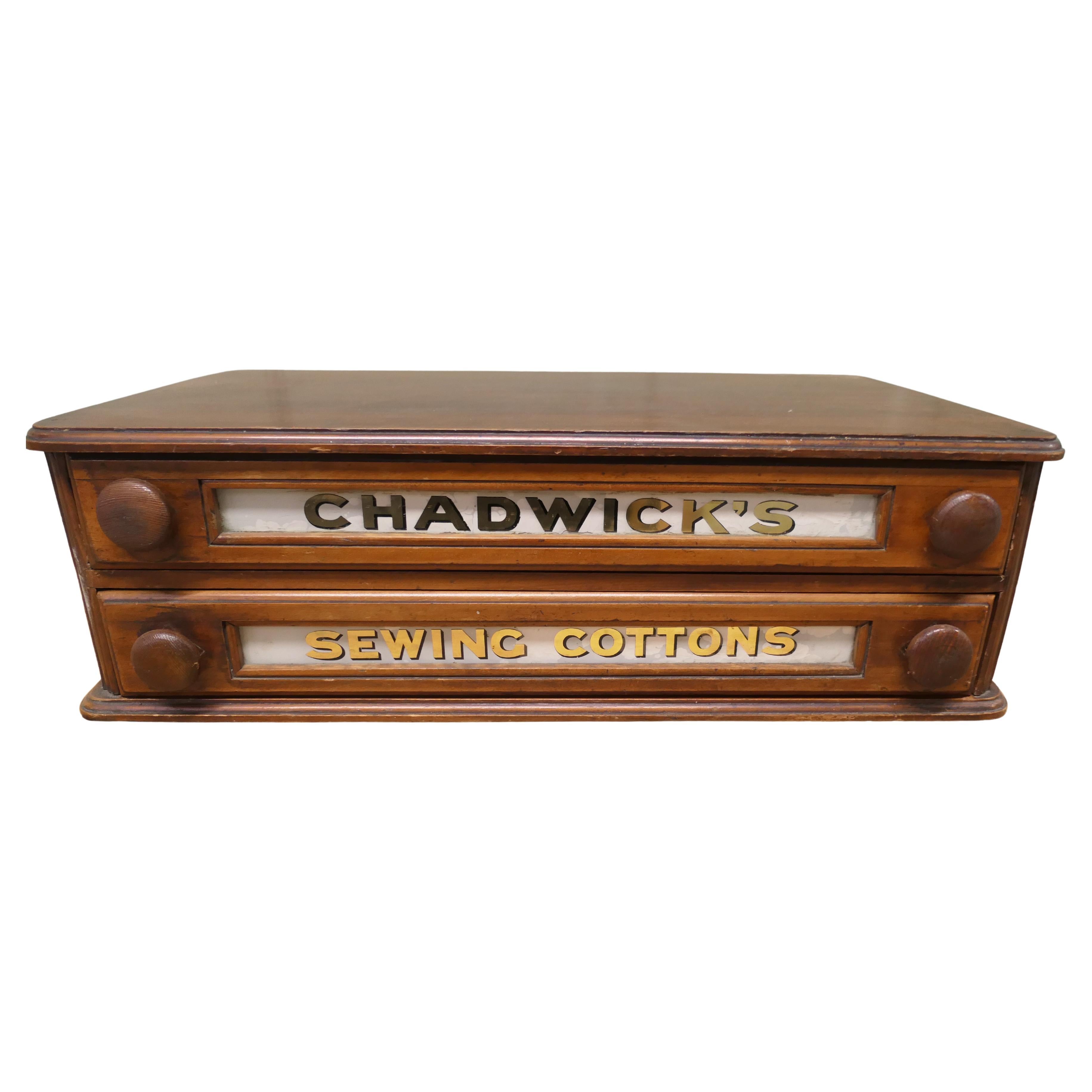 Vetrina Chadwick
s Sewing Cottons Haberdashery