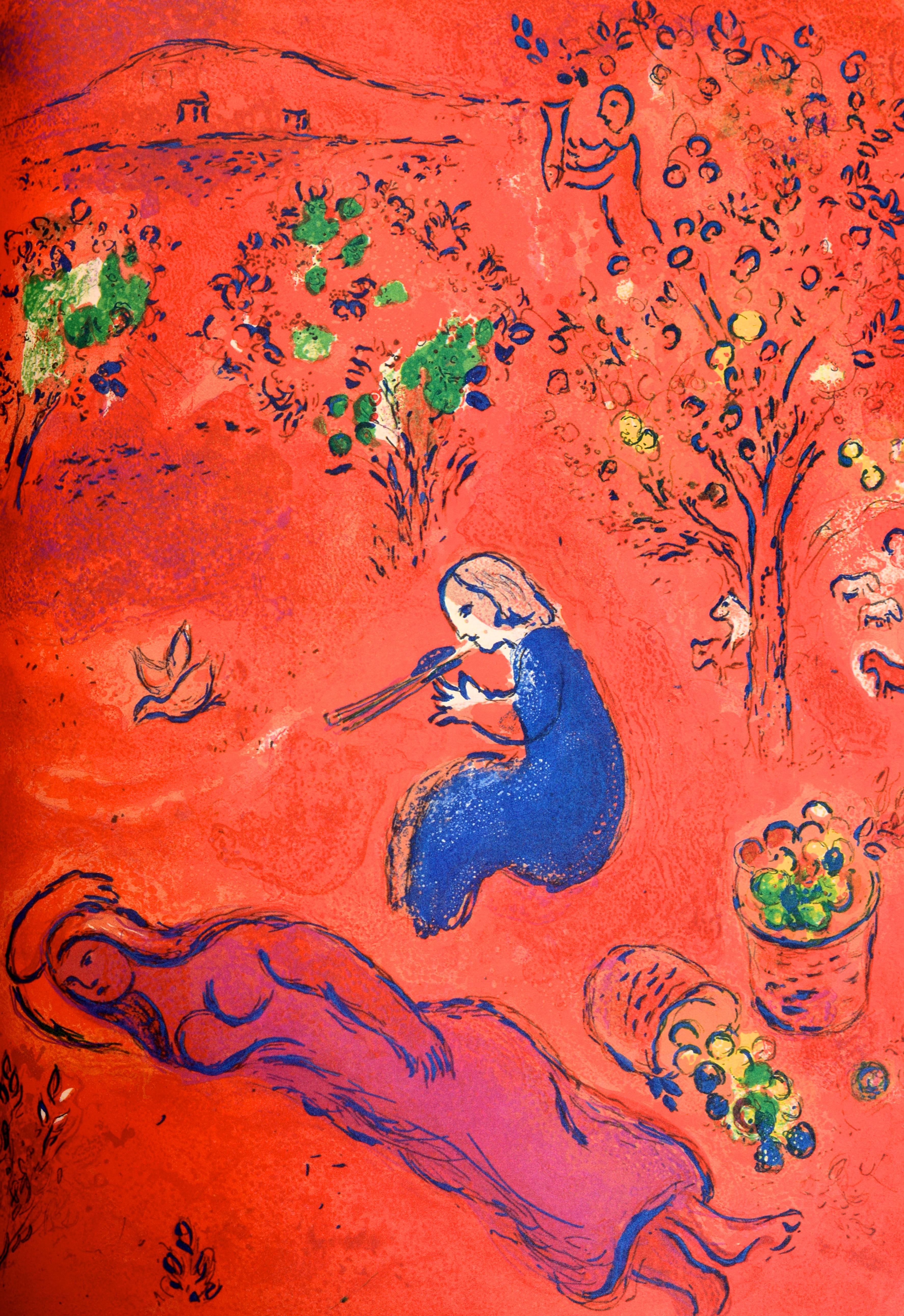Chagall, Daphnis und Chloe von Longus, 1st Ed 4