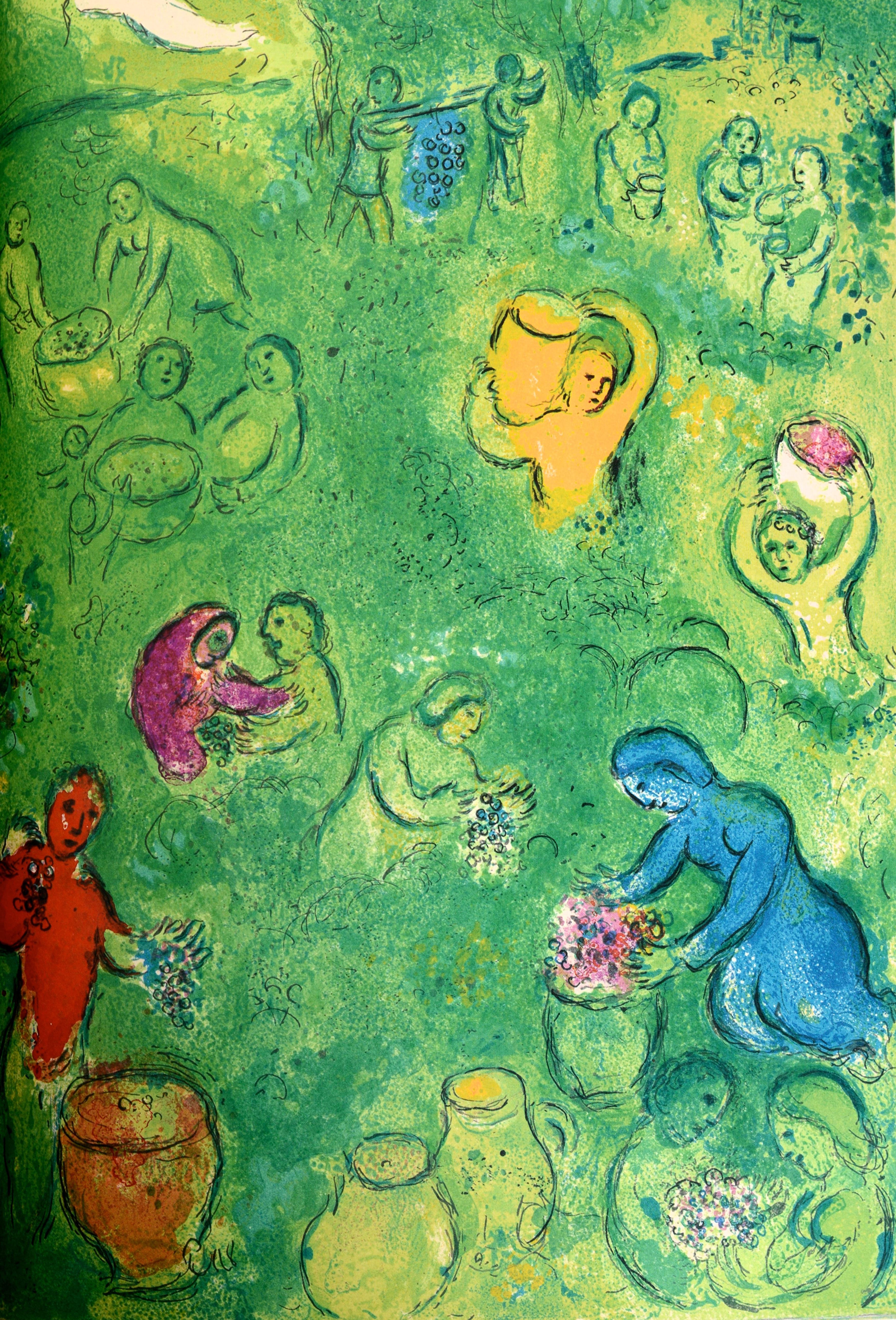 Chagall, Daphnis und Chloe von Longus, 1st Ed 6