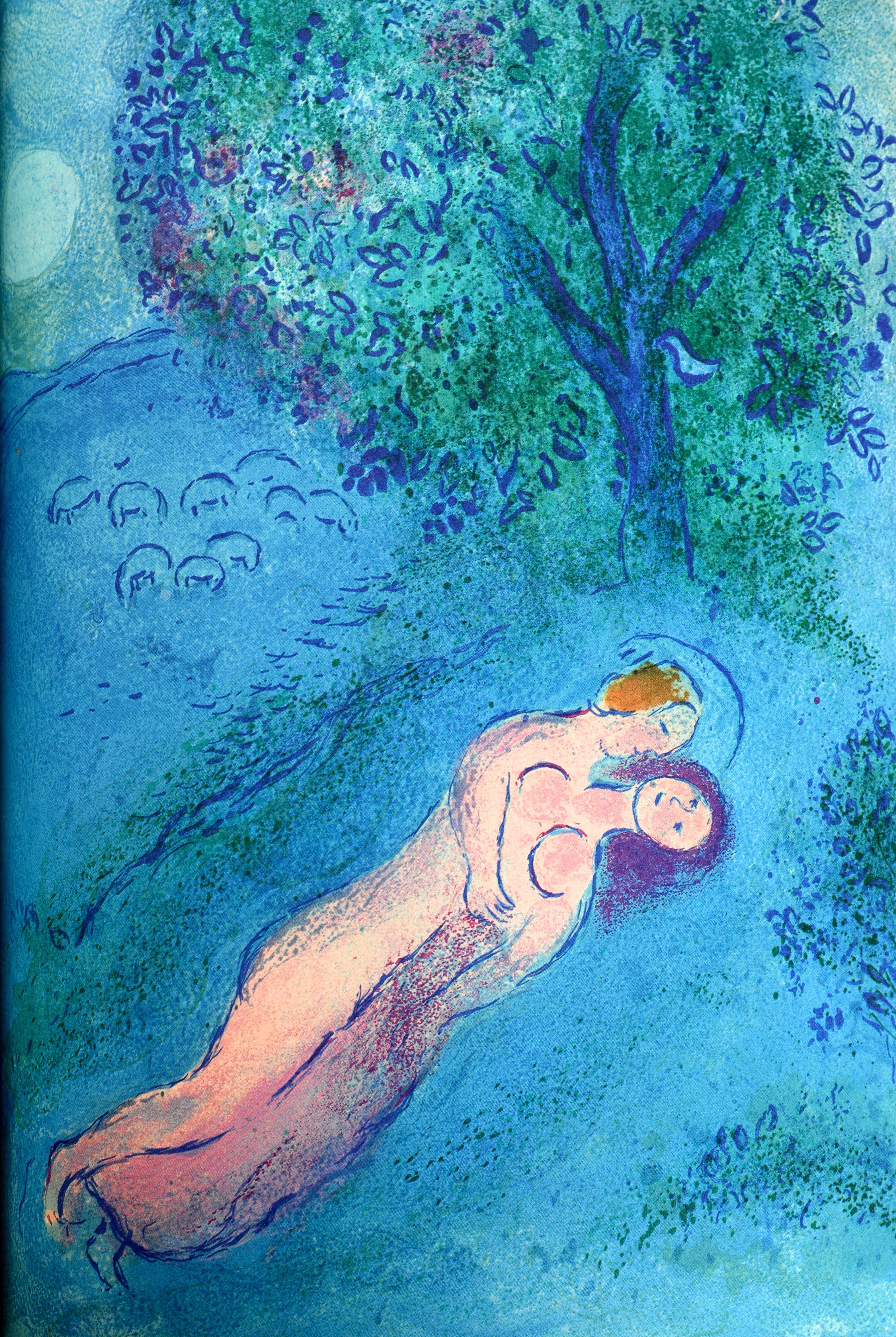 Chagall, Daphnis und Chloe von Longus, 1st Ed 7