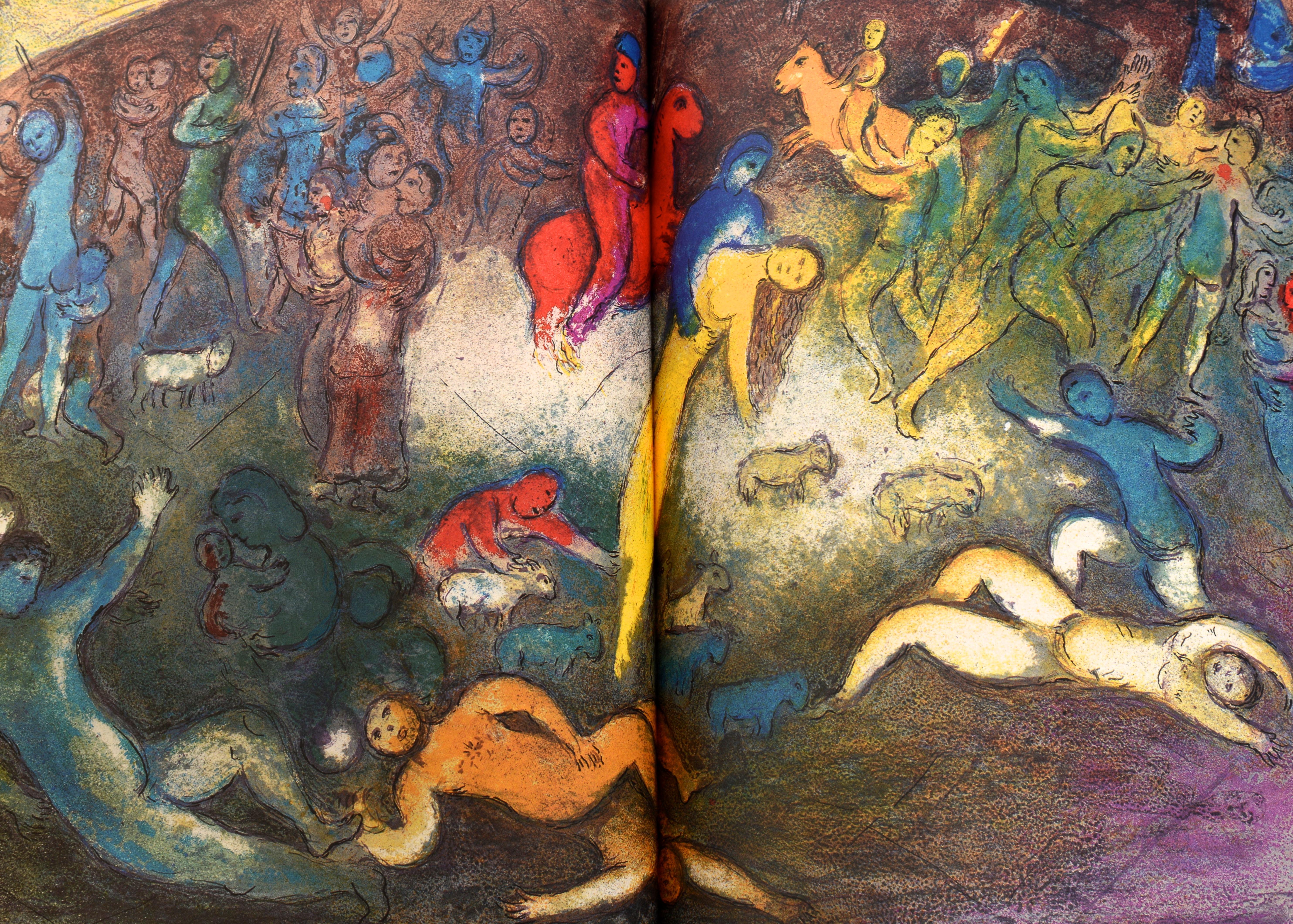 Chagall, Daphnis und Chloe von Longus, 1st Ed 9