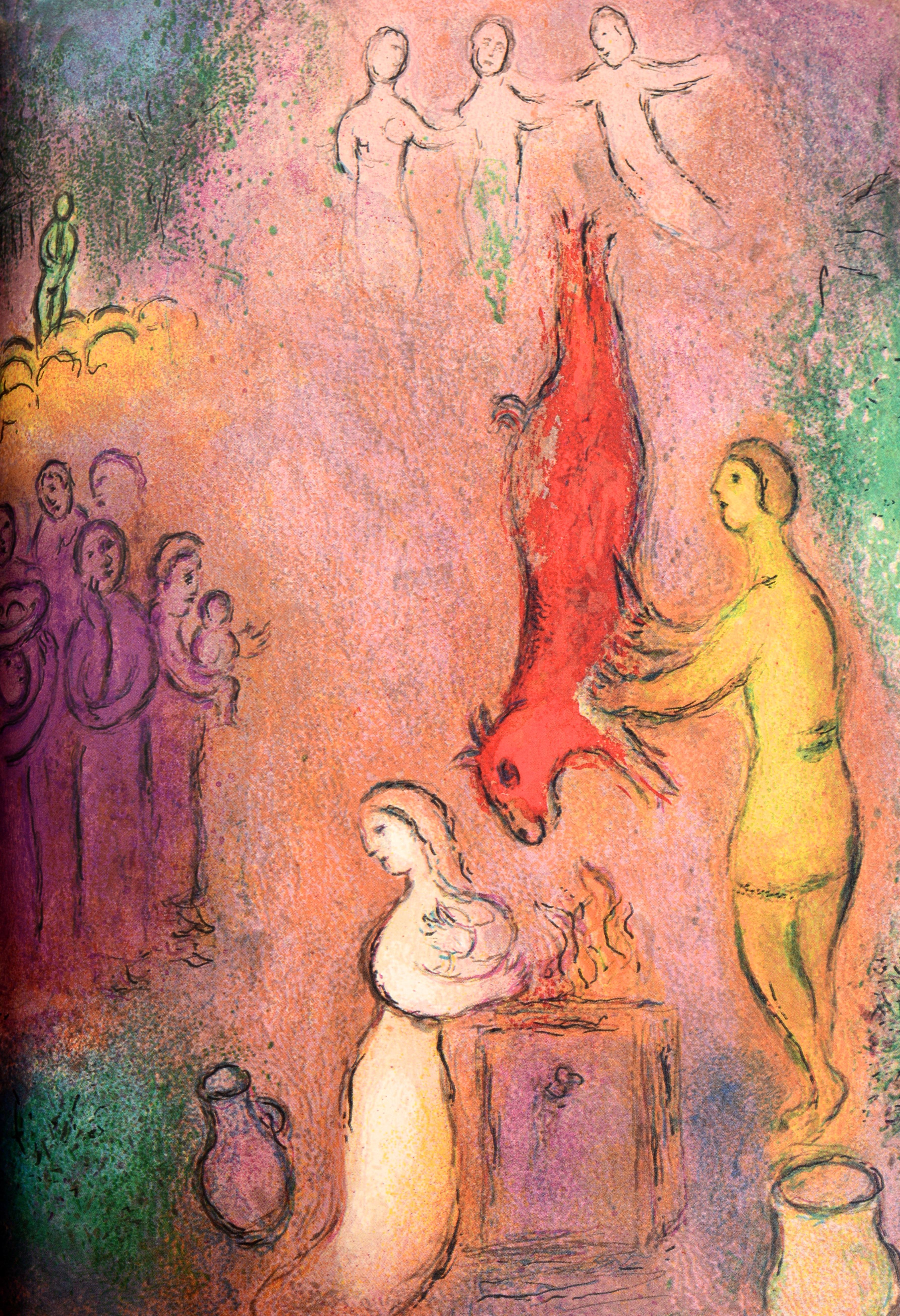 Chagall, Daphnis und Chloe von Longus, 1st Ed 11