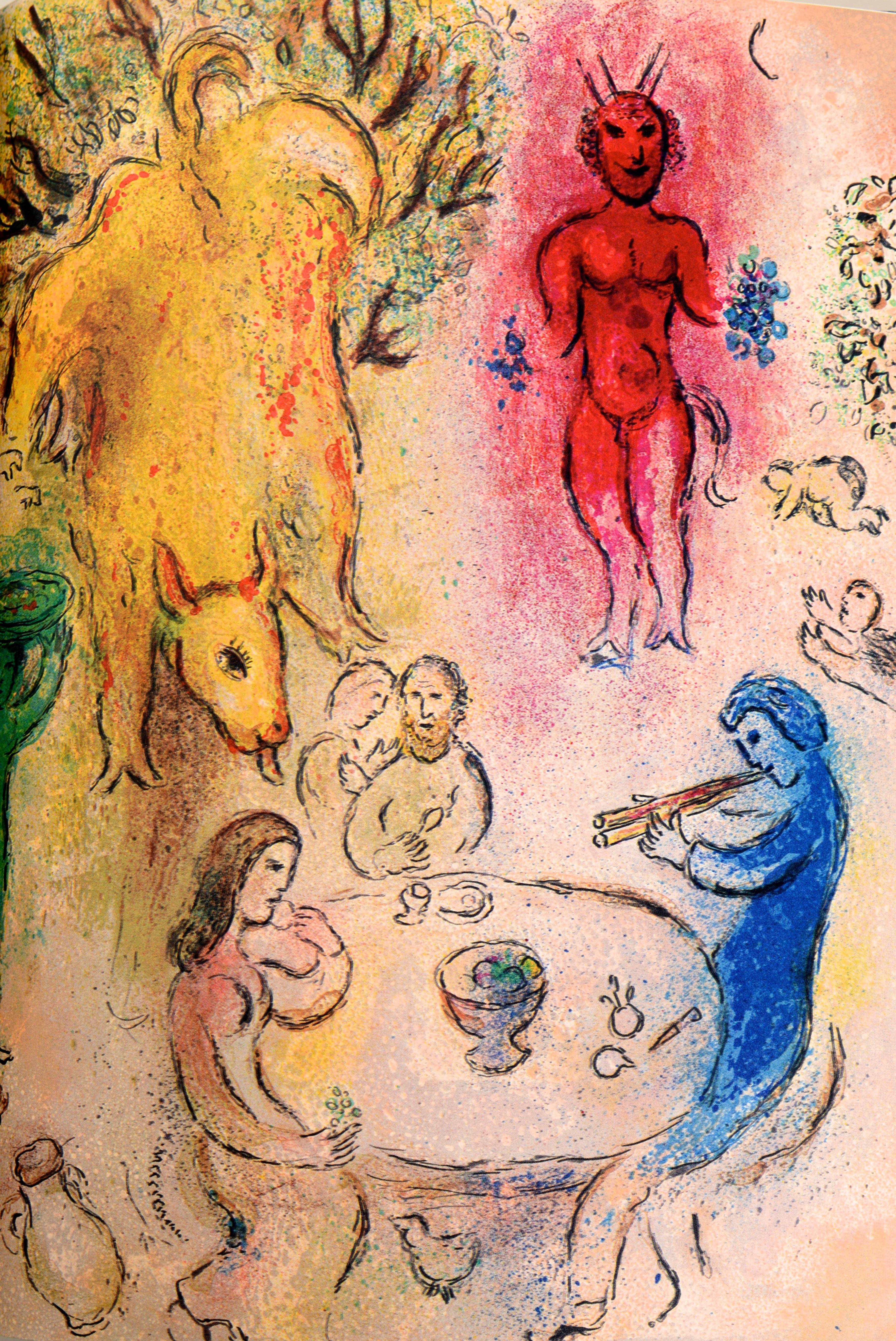 Chagall, Daphnis und Chloe von Longus, 1st Ed 12