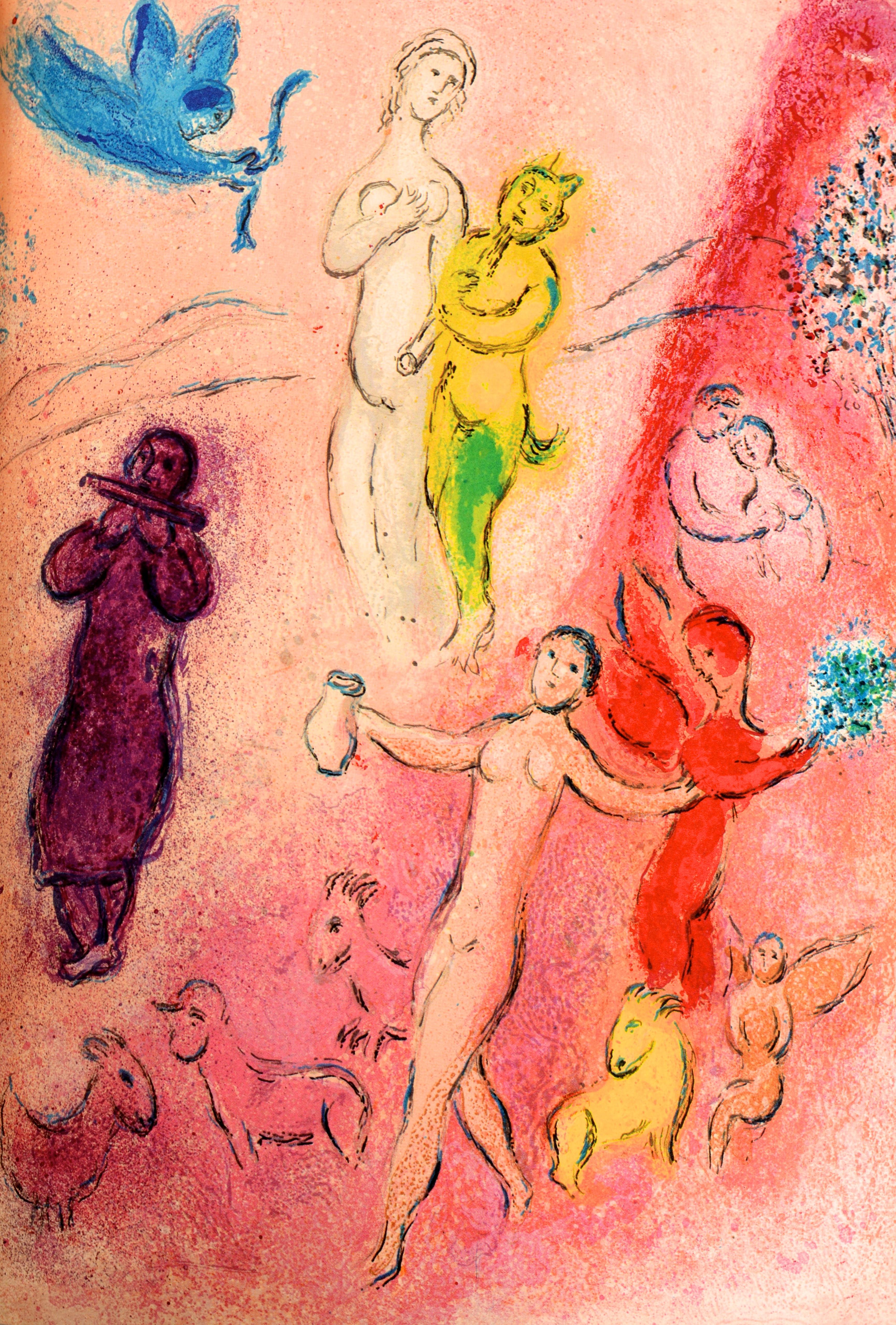 Chagall, Daphnis und Chloe von Longus, 1st Ed 13