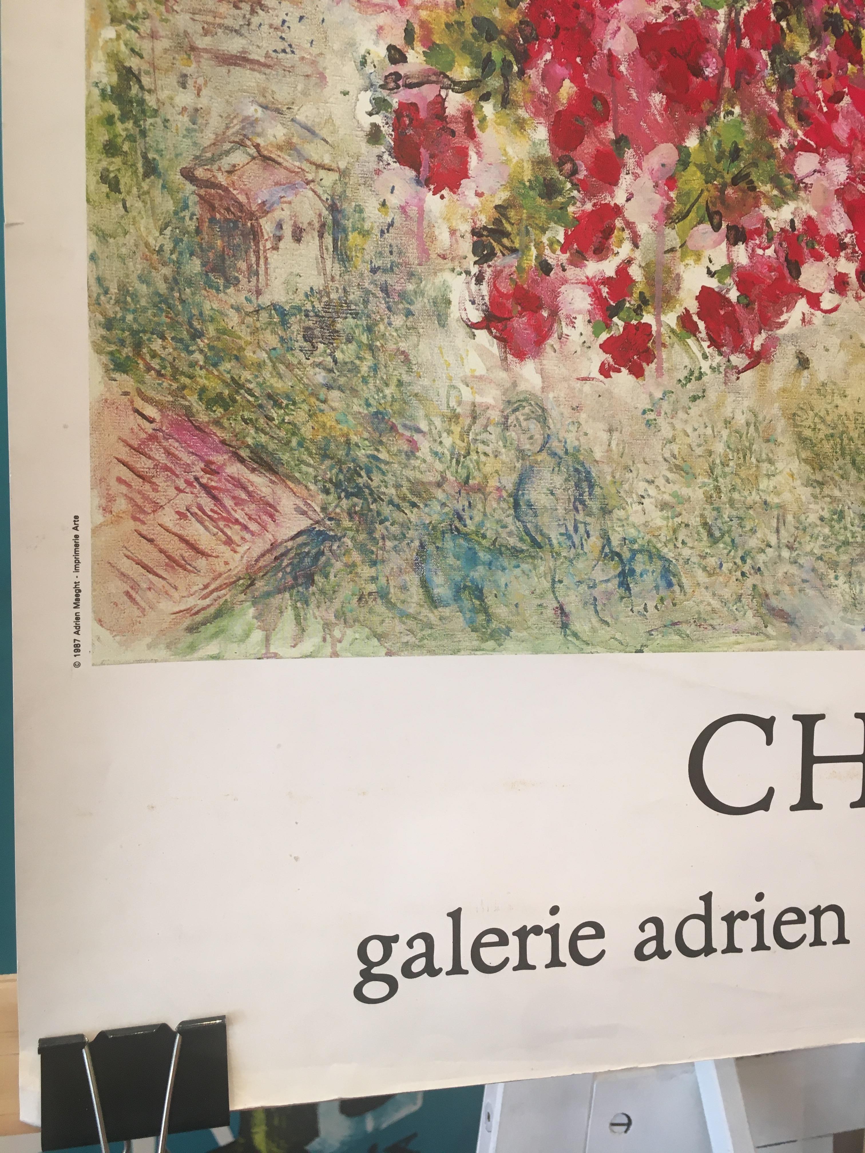 CHAGALL Galerie Adrien Maeght, Original-Vintage-Poster

Marc Chagall (1887-1985) - Galerie Adrien Maeght - Jardins de Saint-Paul

KÜNSTLER	
Chagall

JAHR	
1969

CONDIT	
Gut. Einige leichte Falten an den Rändern des Plakats

FORMAT	
Ungefütterte